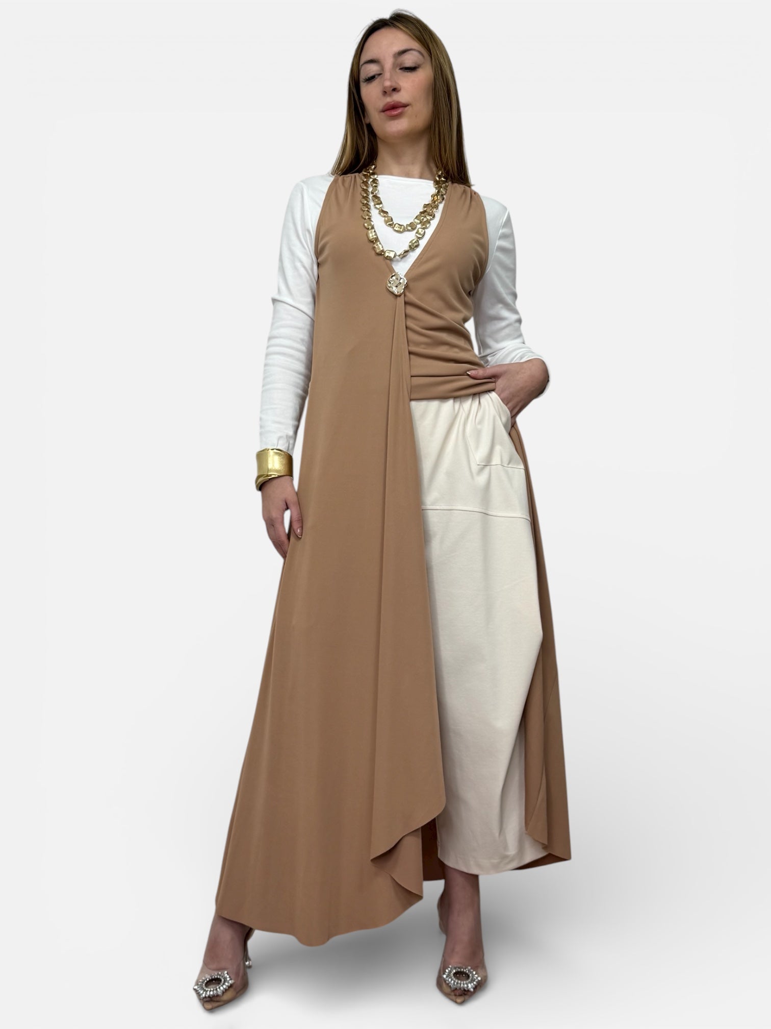 Abito/Maxi Gilet Diamond