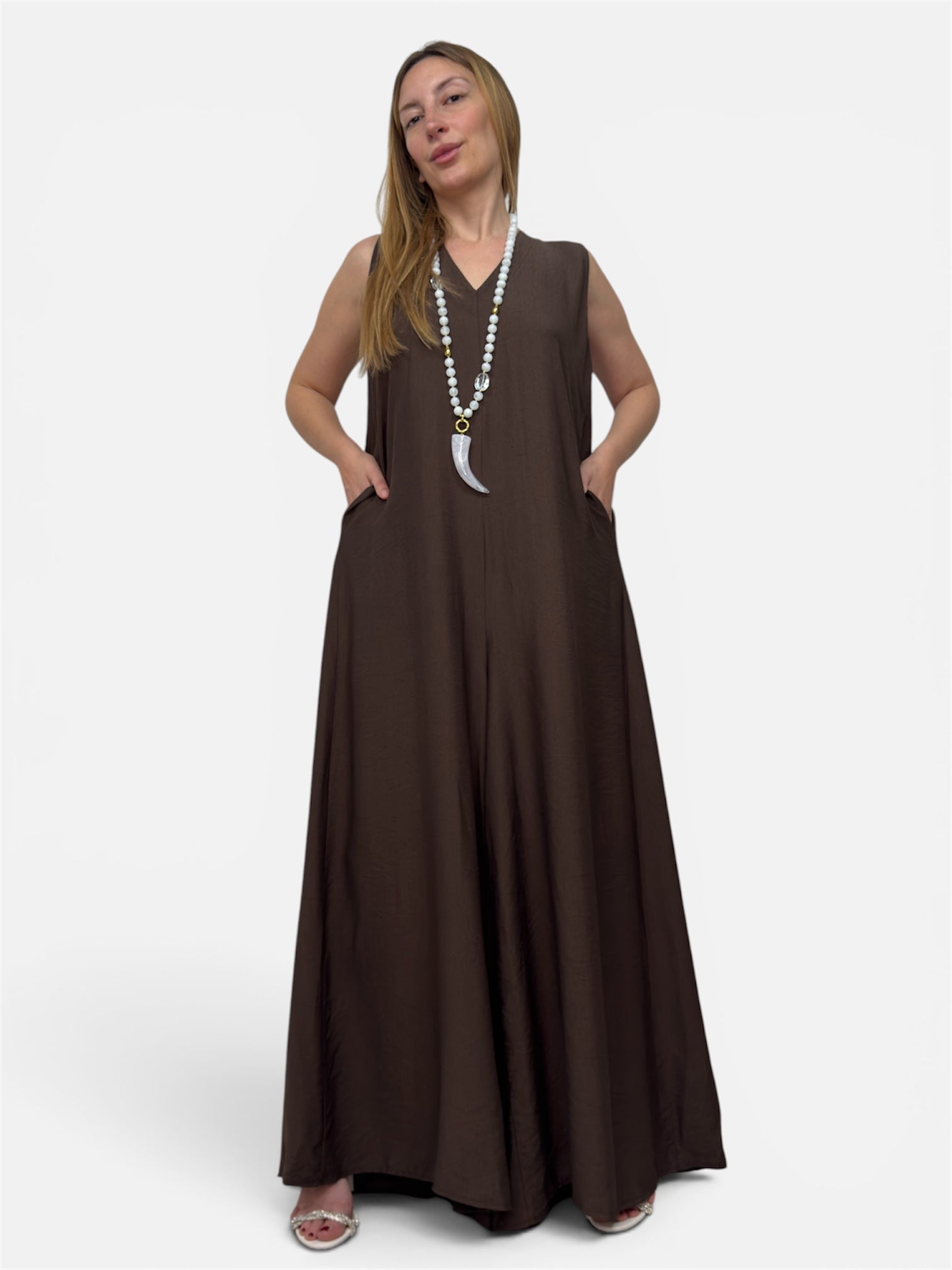 Jumpsuite Brown