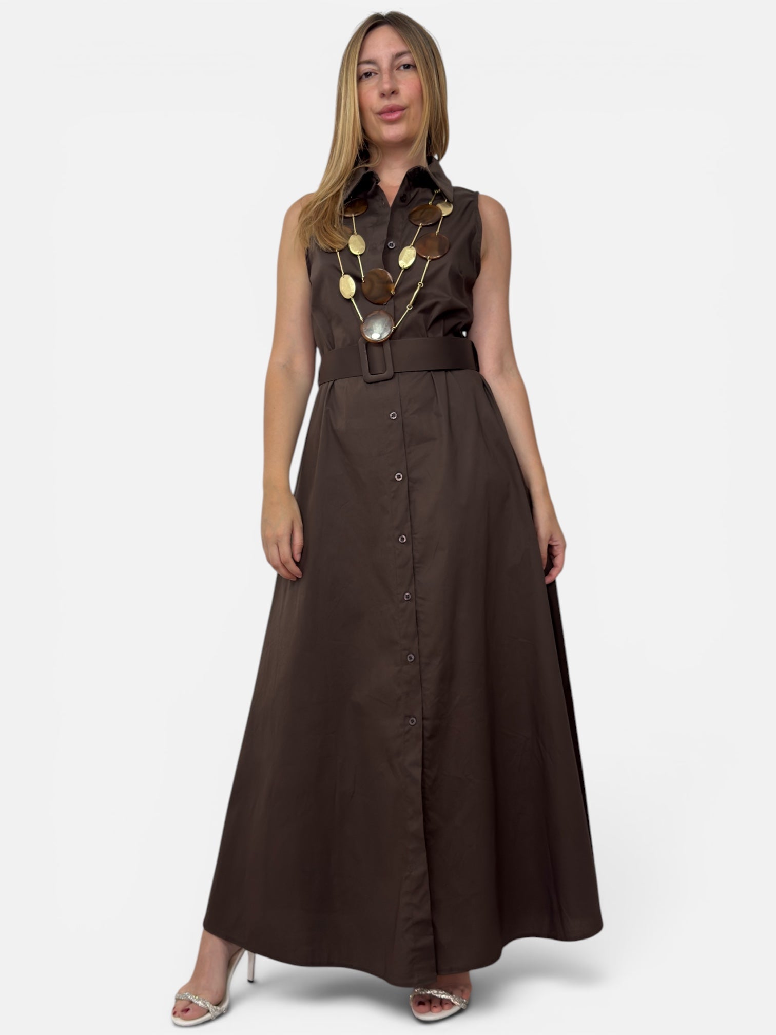 Abito Chemisiere Brown