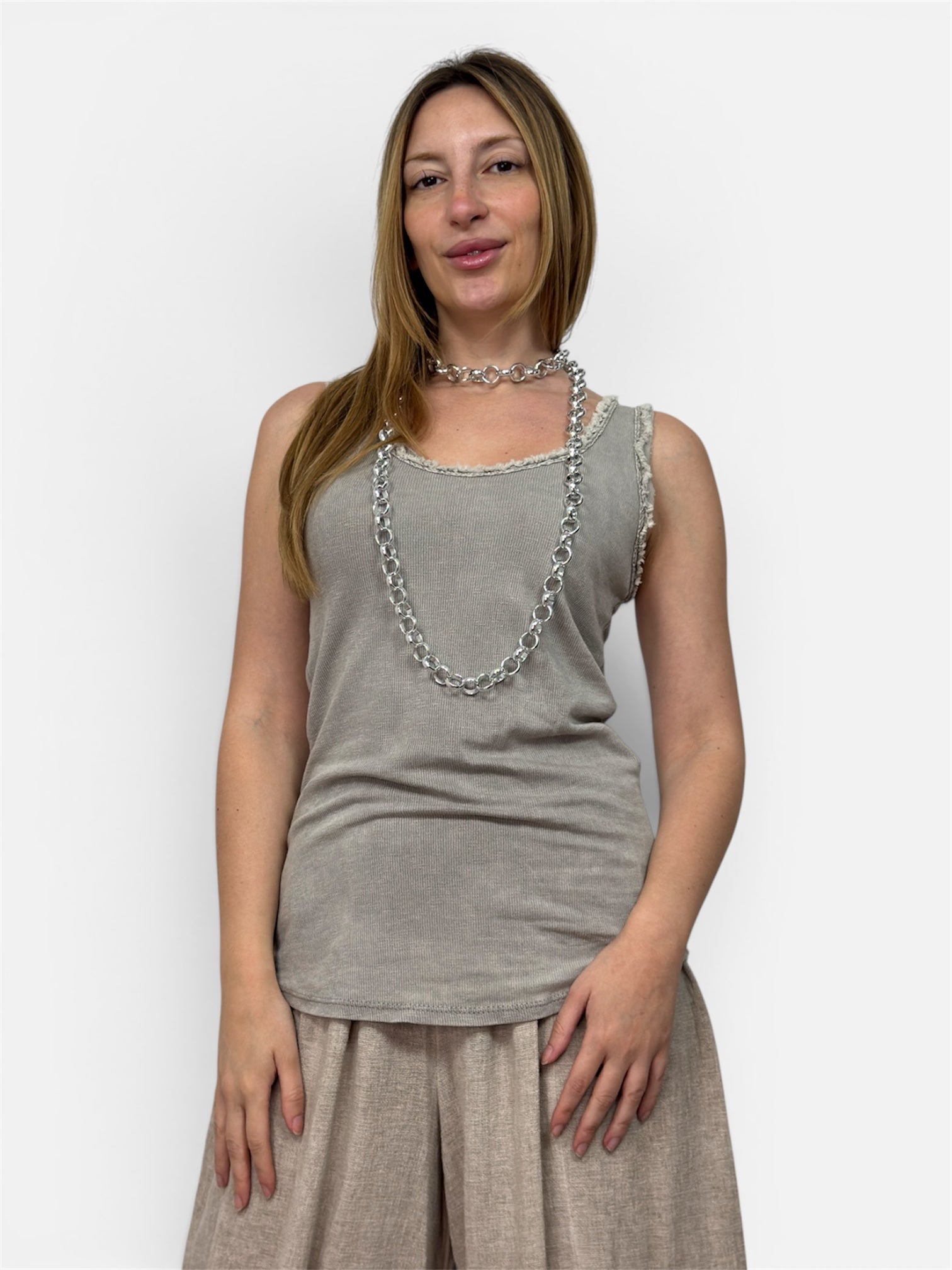 Canotta Jessy beige