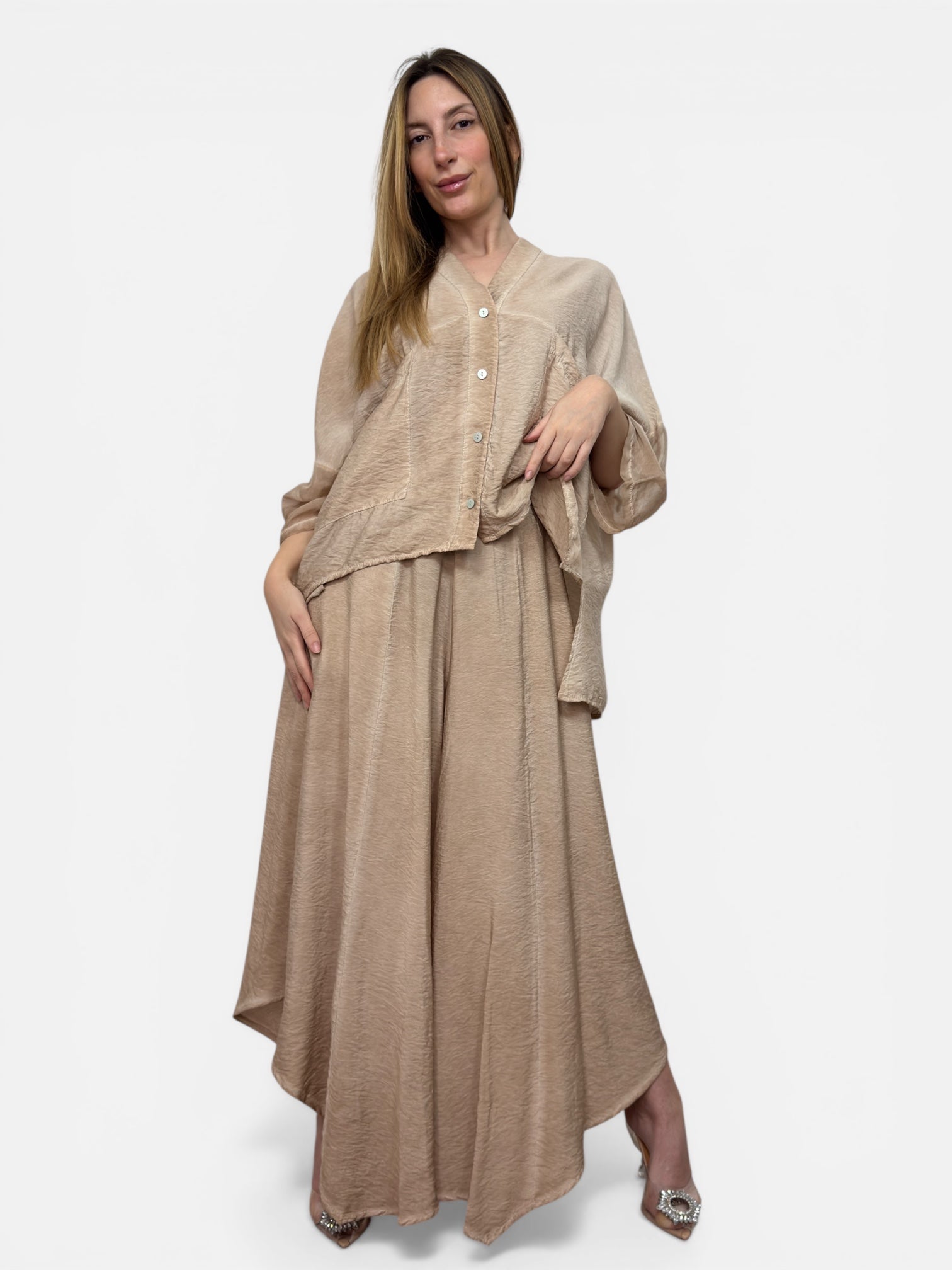 Camicia Edera Coccio