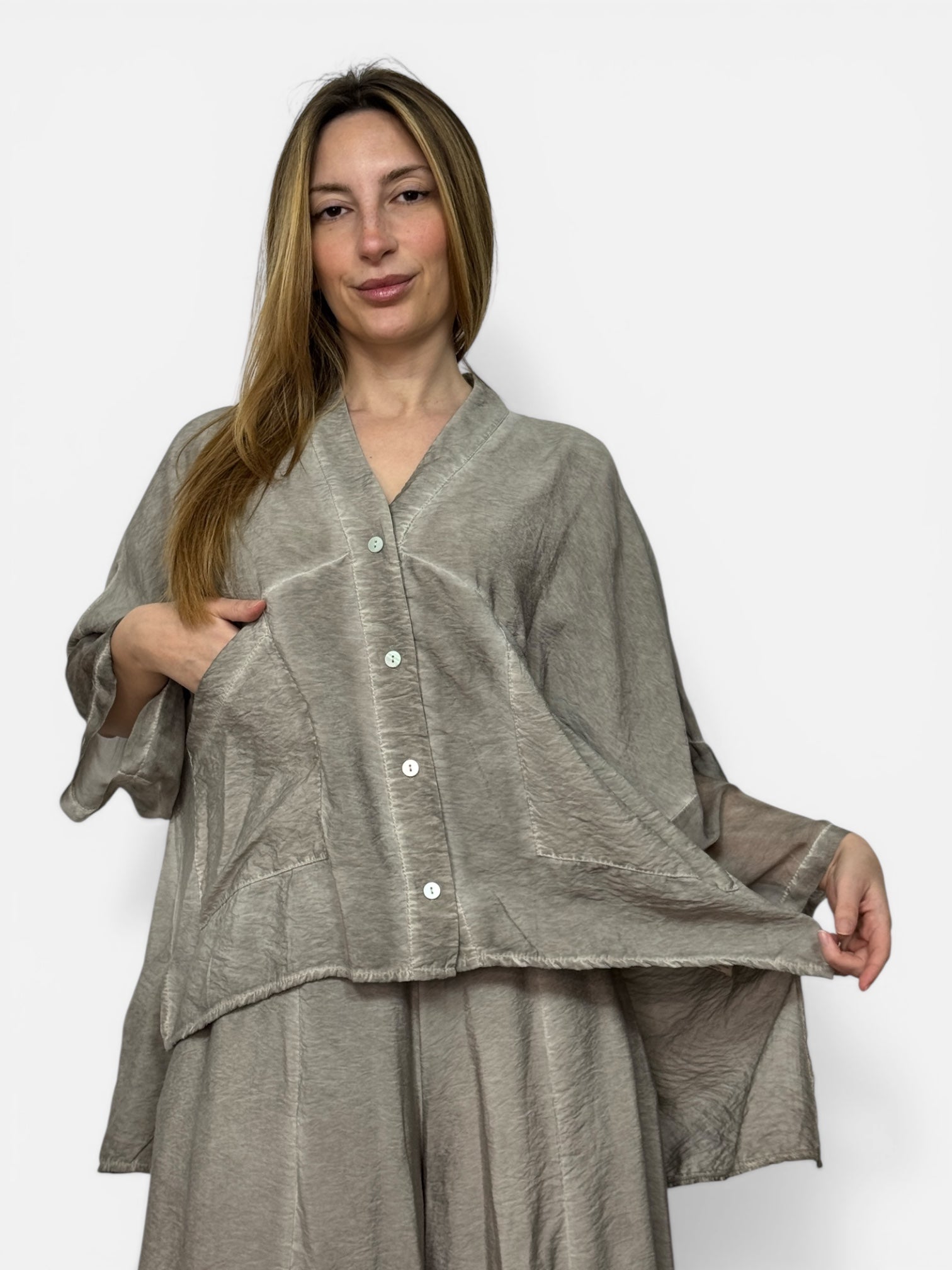 Camicia Edera Grey