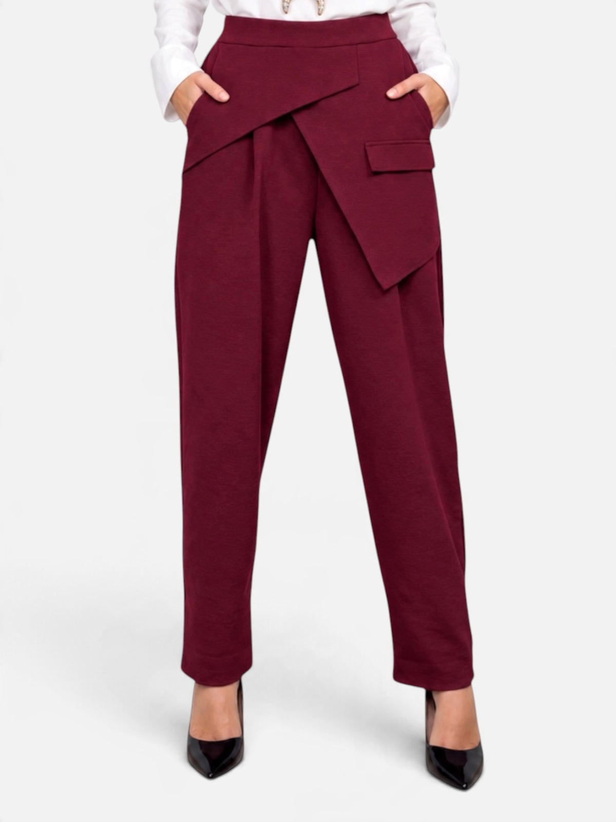 Pantalone New Deck  Bordeaux 158C