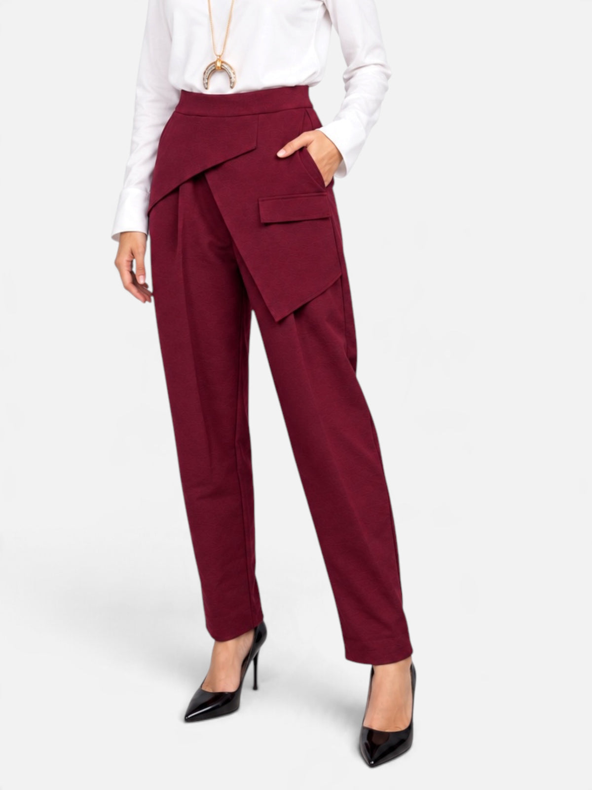 Pantalone New Deck  Bordeaux 158C