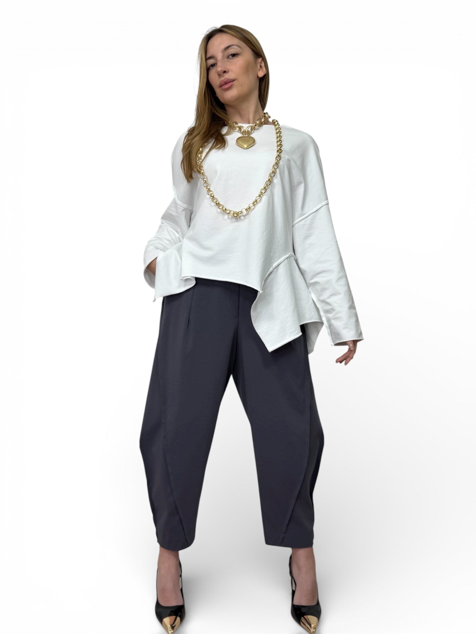 Felpa Dasy Bianca Wendy Trendy