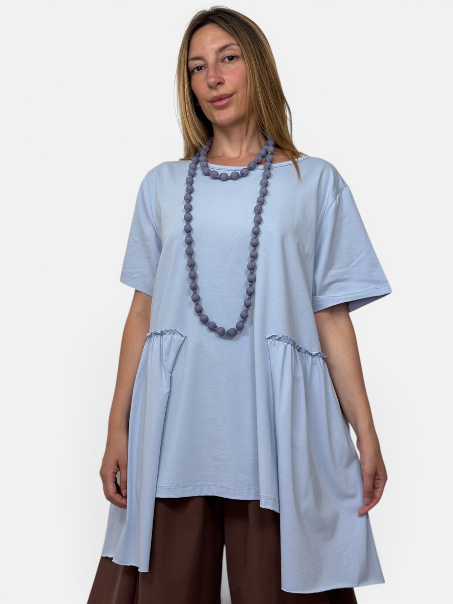 T-Shirt Aga Azzurro Alea Uni