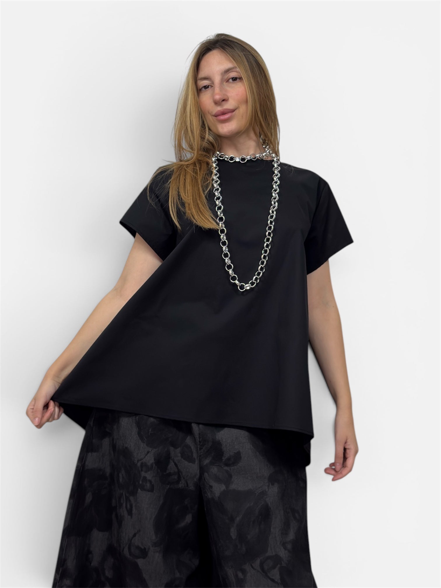 Blusa Viki Black Wendy Trendy
