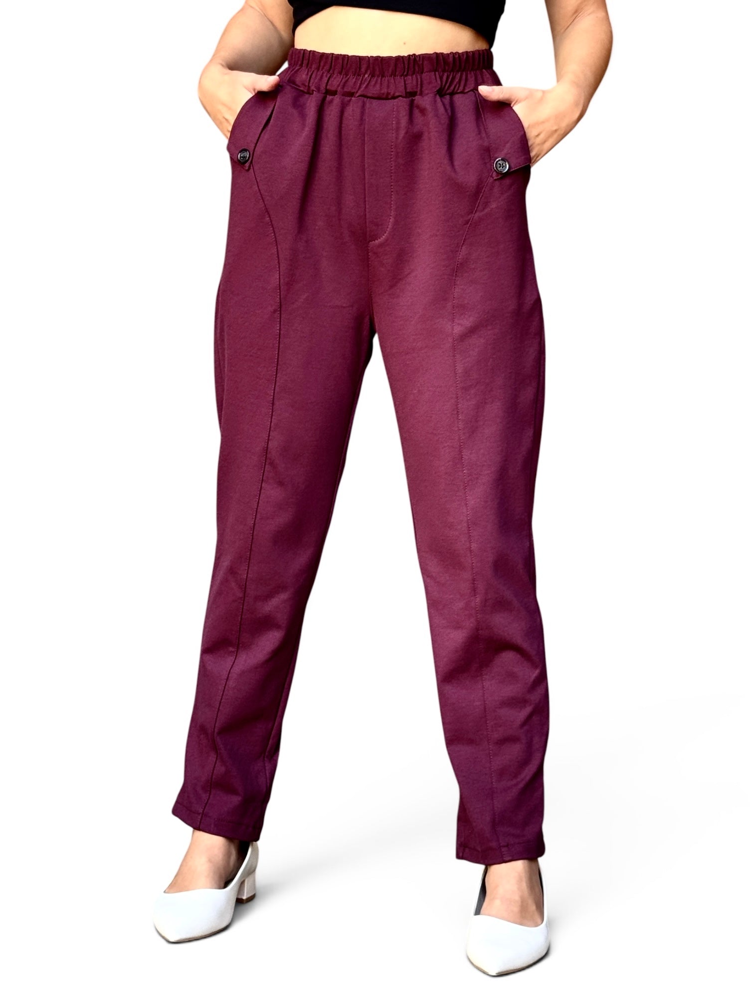 Pantalone Lyam Bordeaux 158C