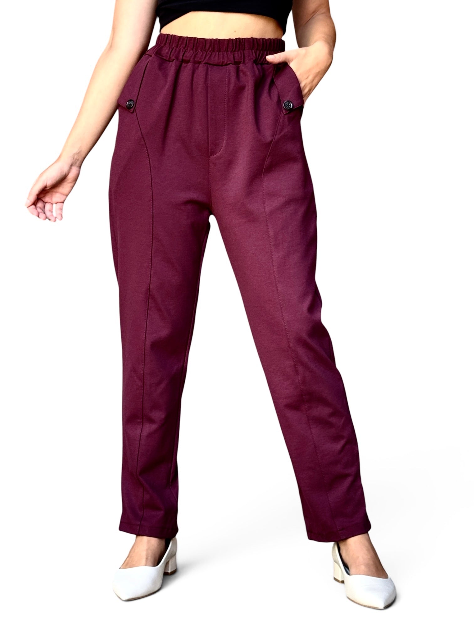 Pantalone Lyam Bordeaux 158C
