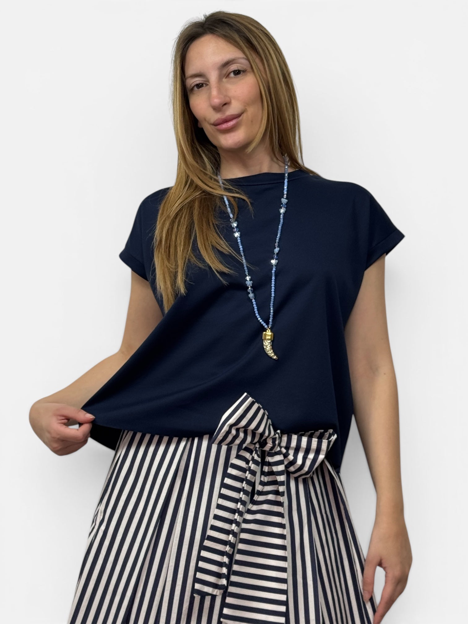 T-Shirt Basic Blu