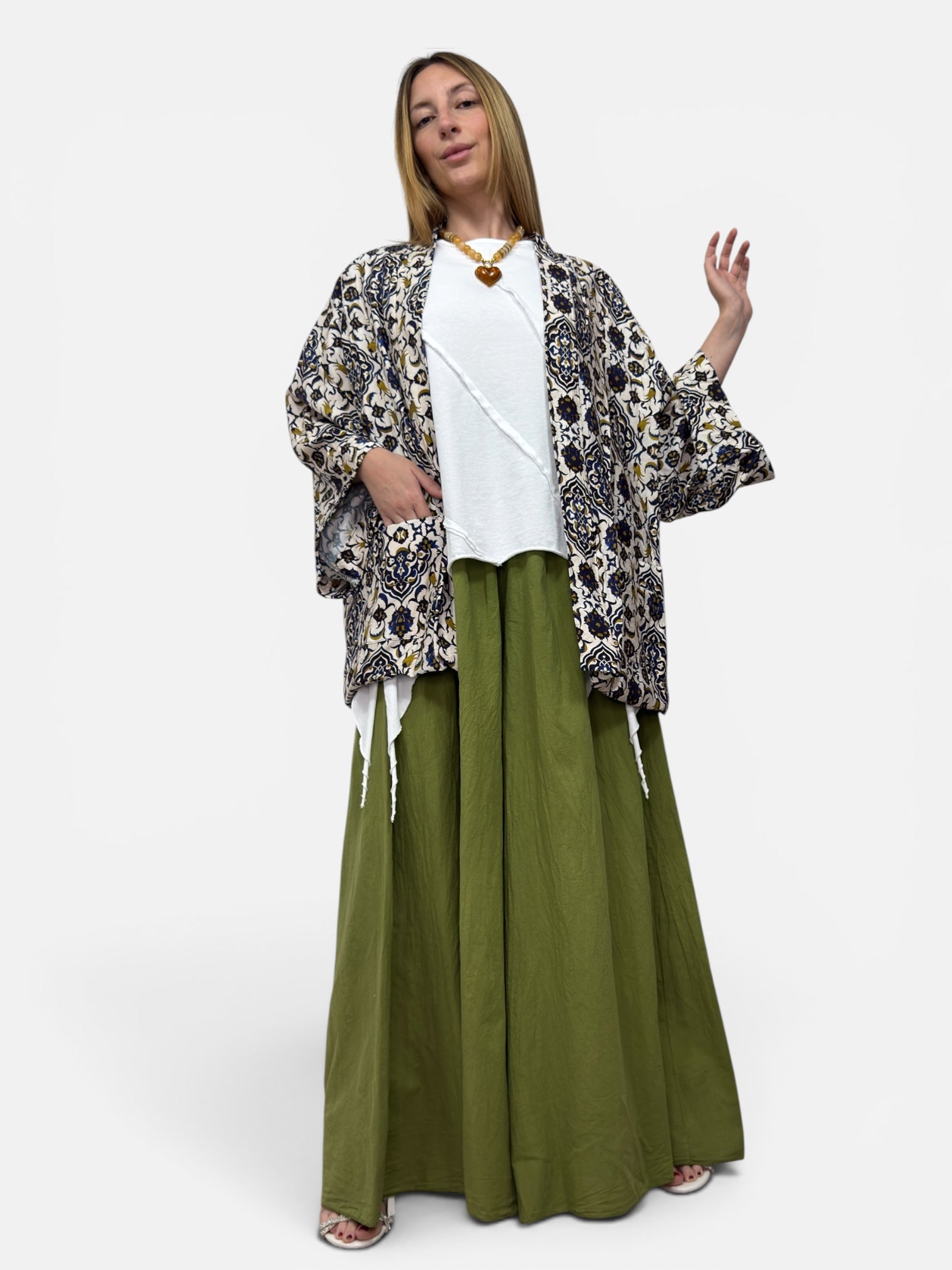 Giacca Kimono Lime
