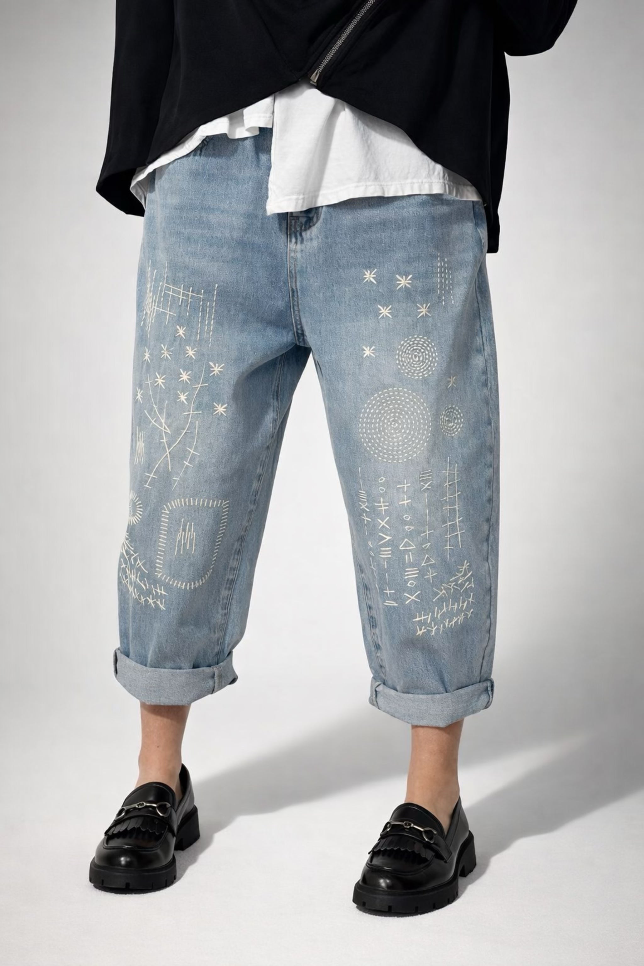 Jeans Ricamo Wendy Trendy