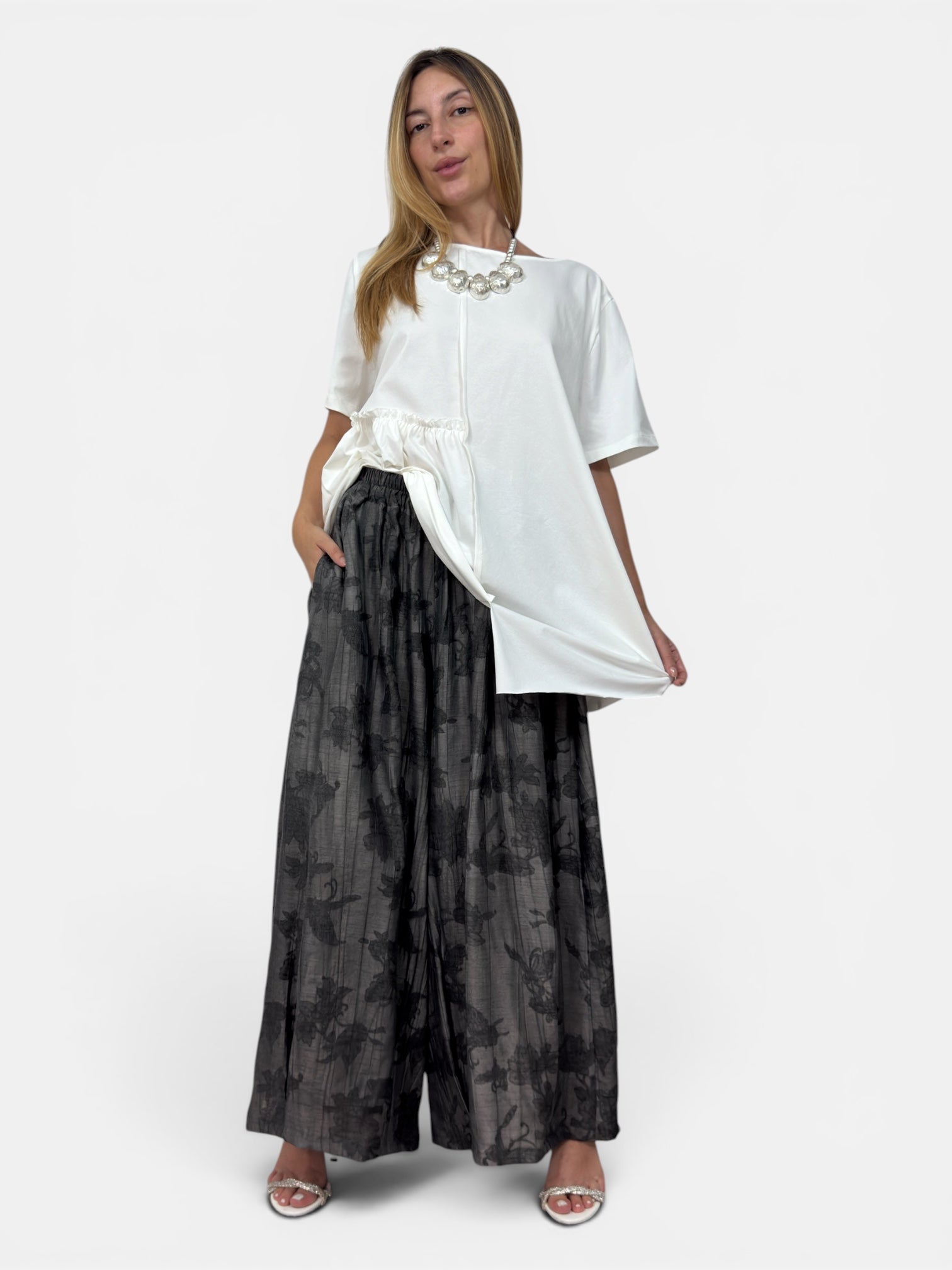 Pantalone Flowers Alea Uni