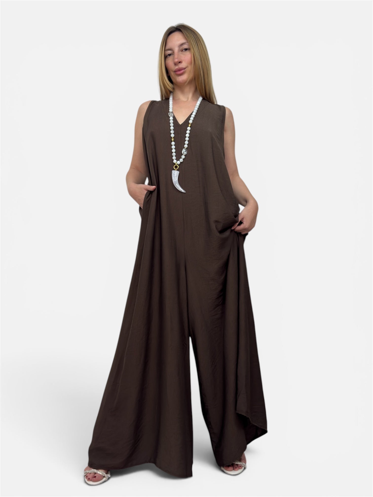 Jumpsuite Brown