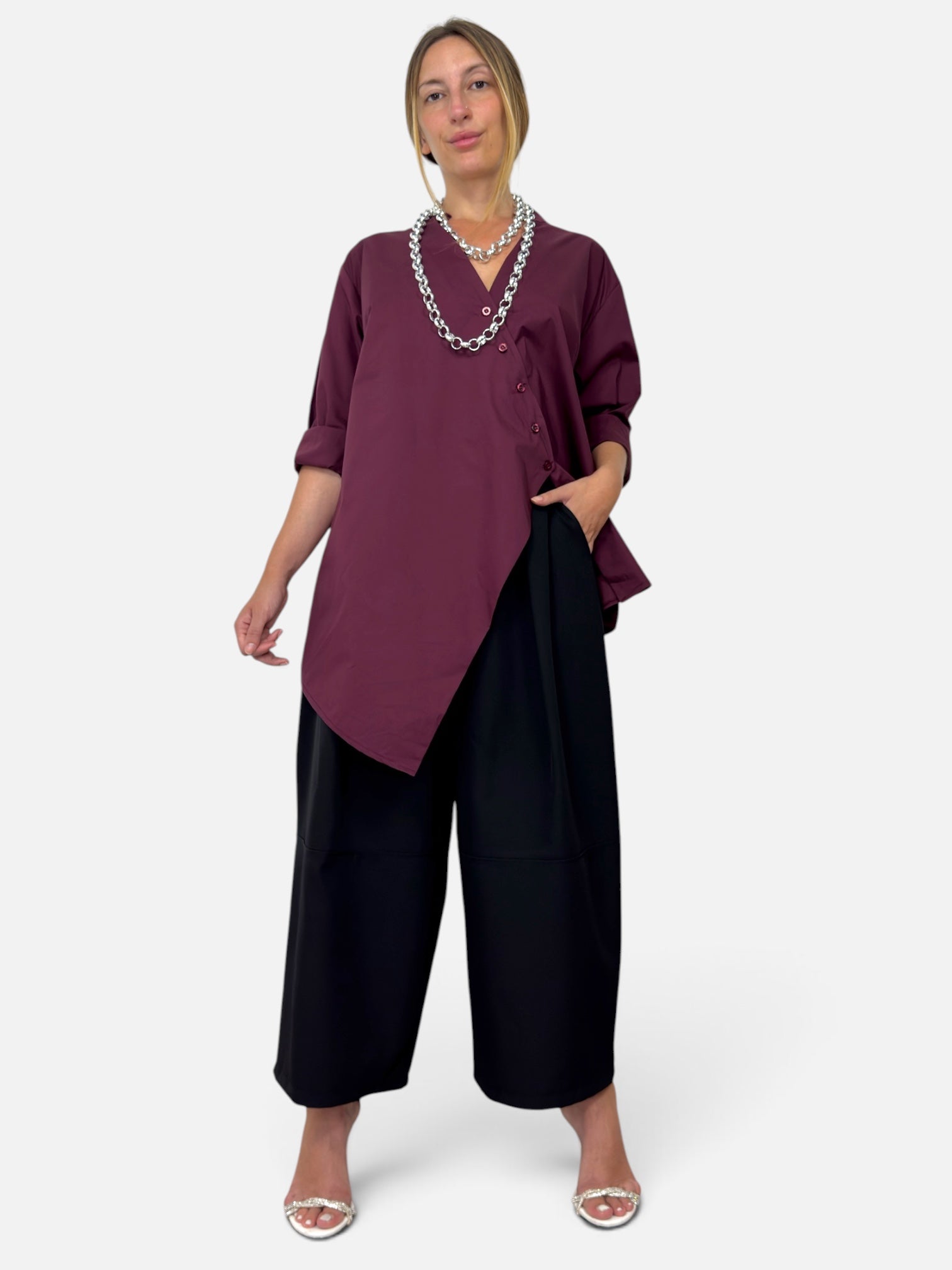 Camicia Tokyo Bordeaux