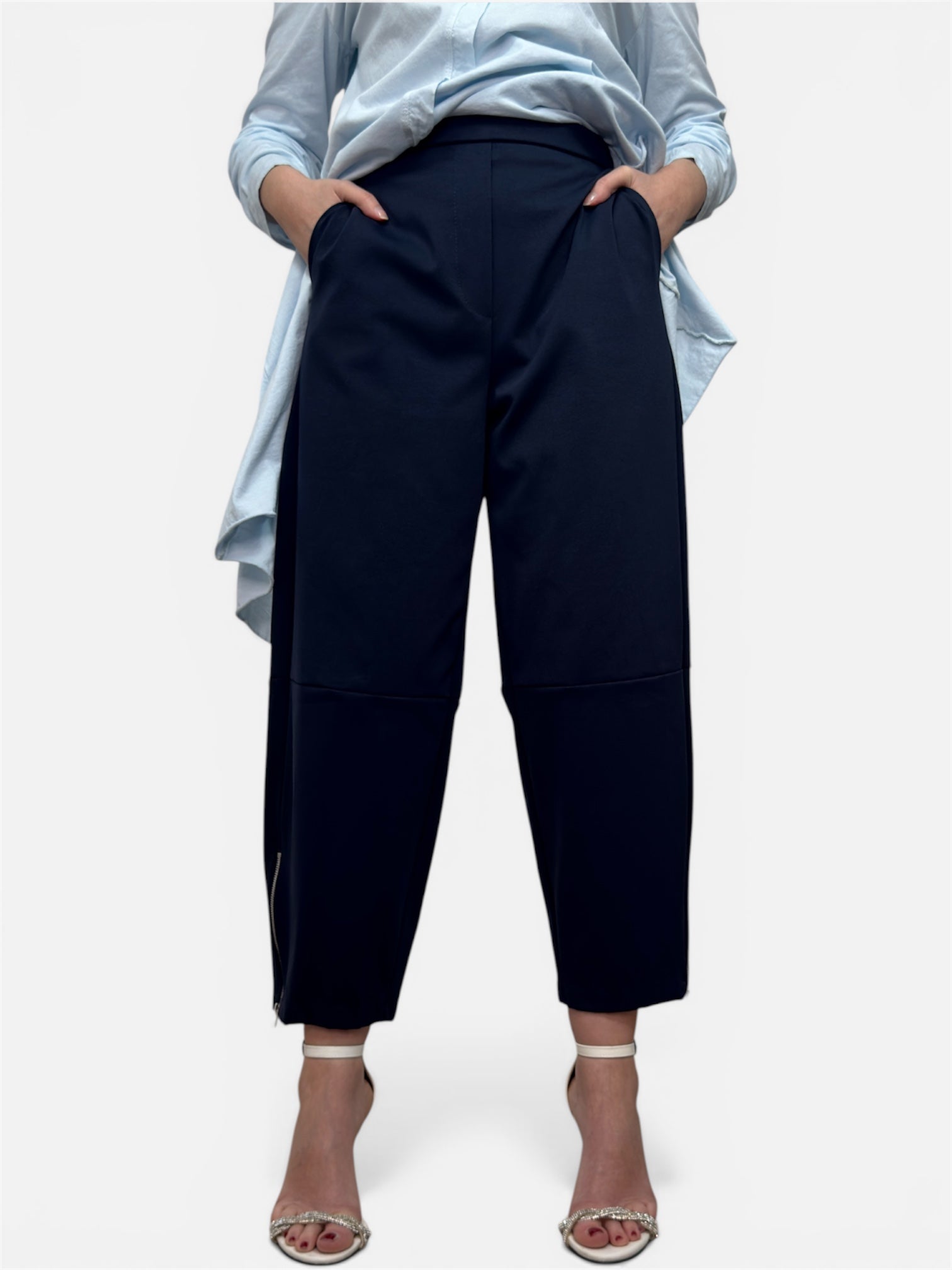 pantalone Zip in vari colori Wendy Trendy