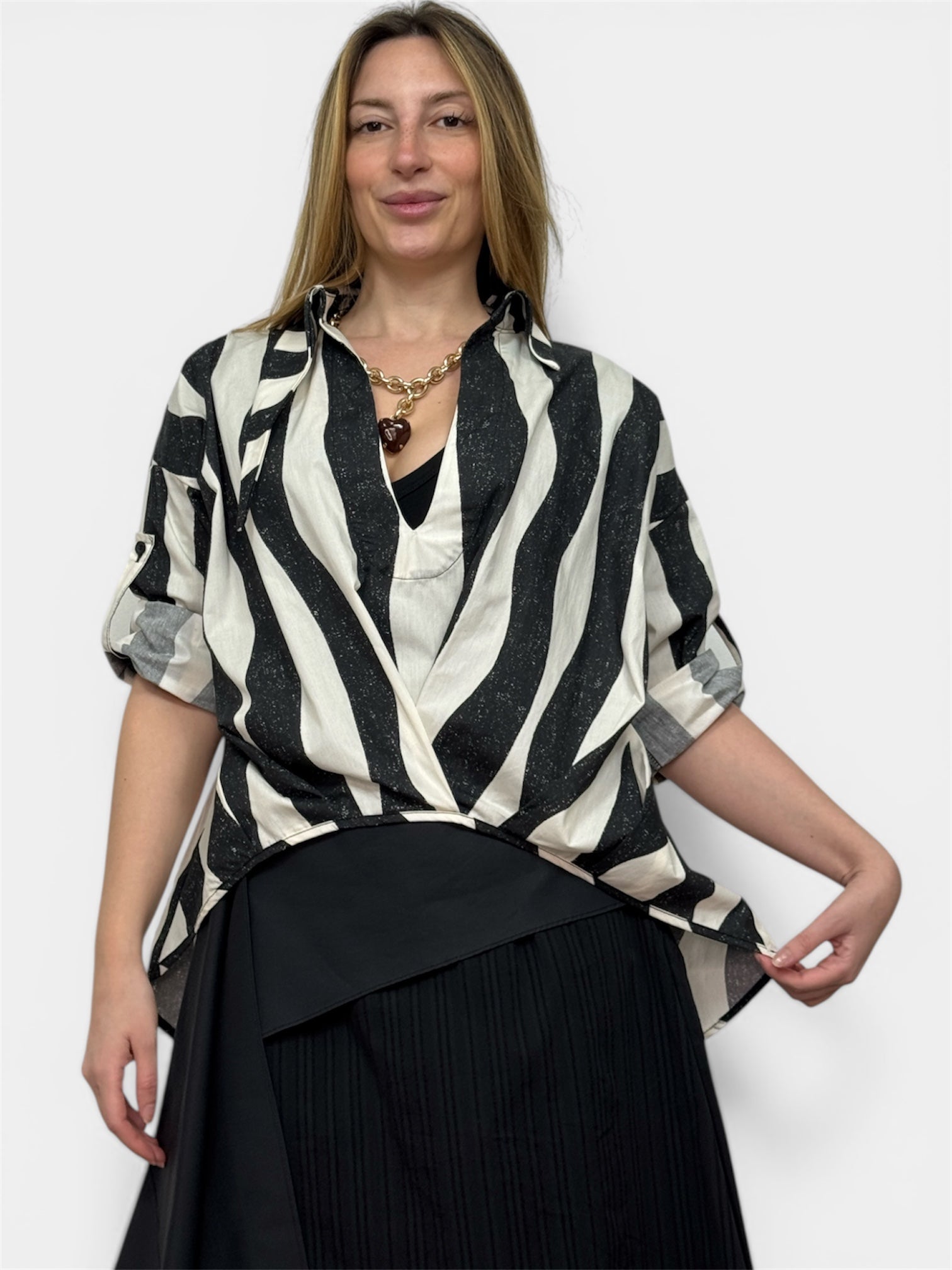 Camicia Righe Wendy Trendy