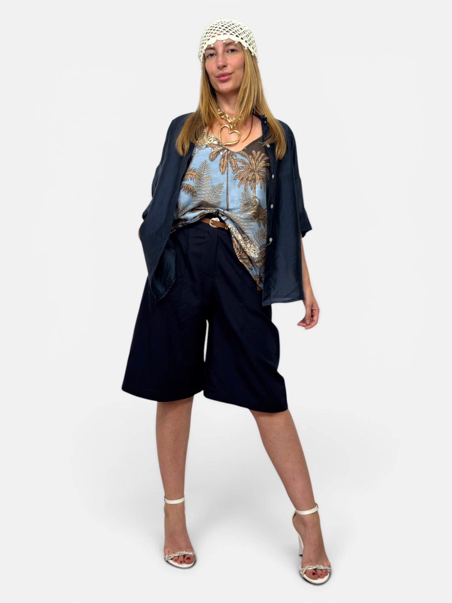 Shorts Carol Blu