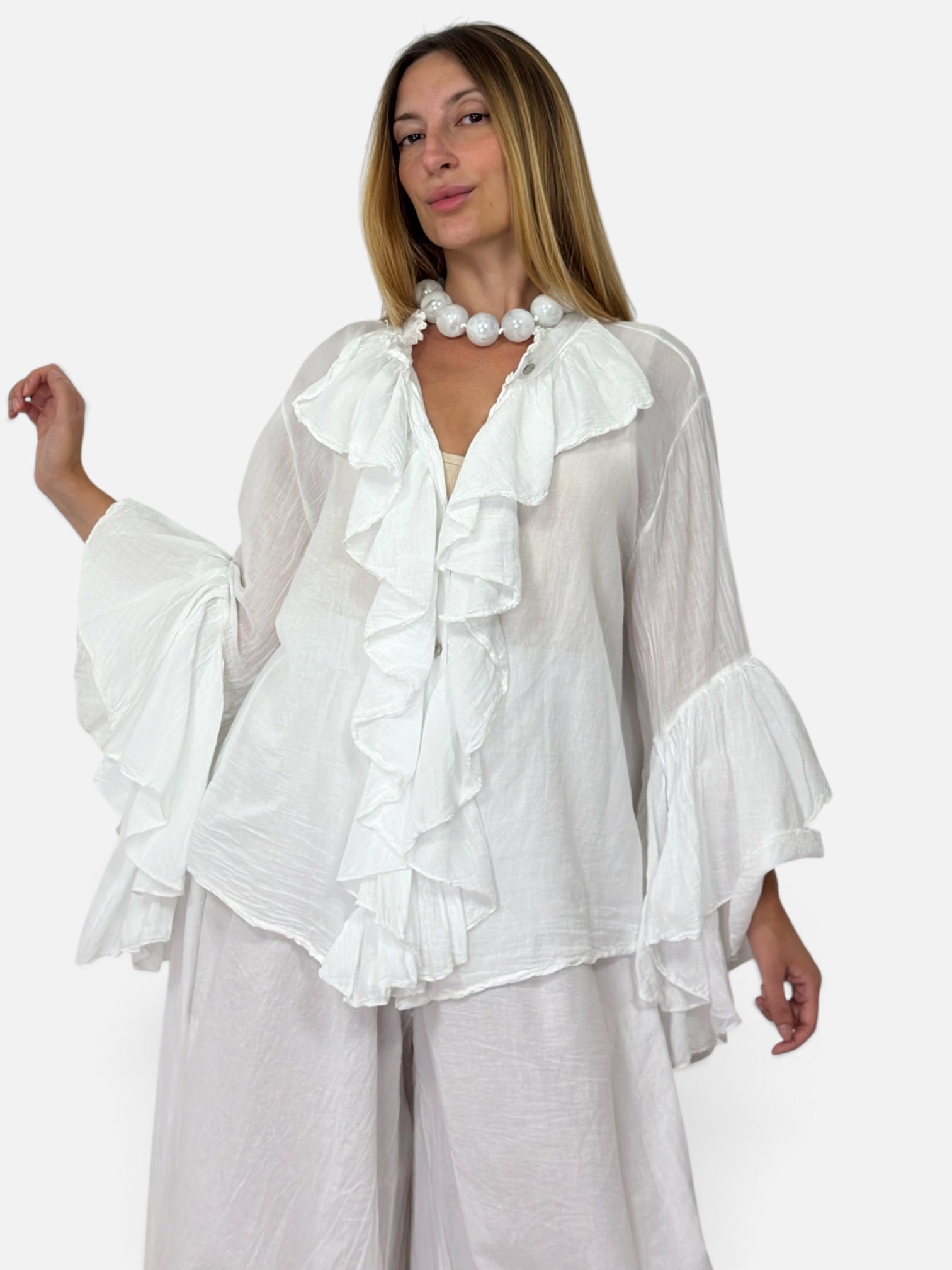 Camicia Reina Bianca