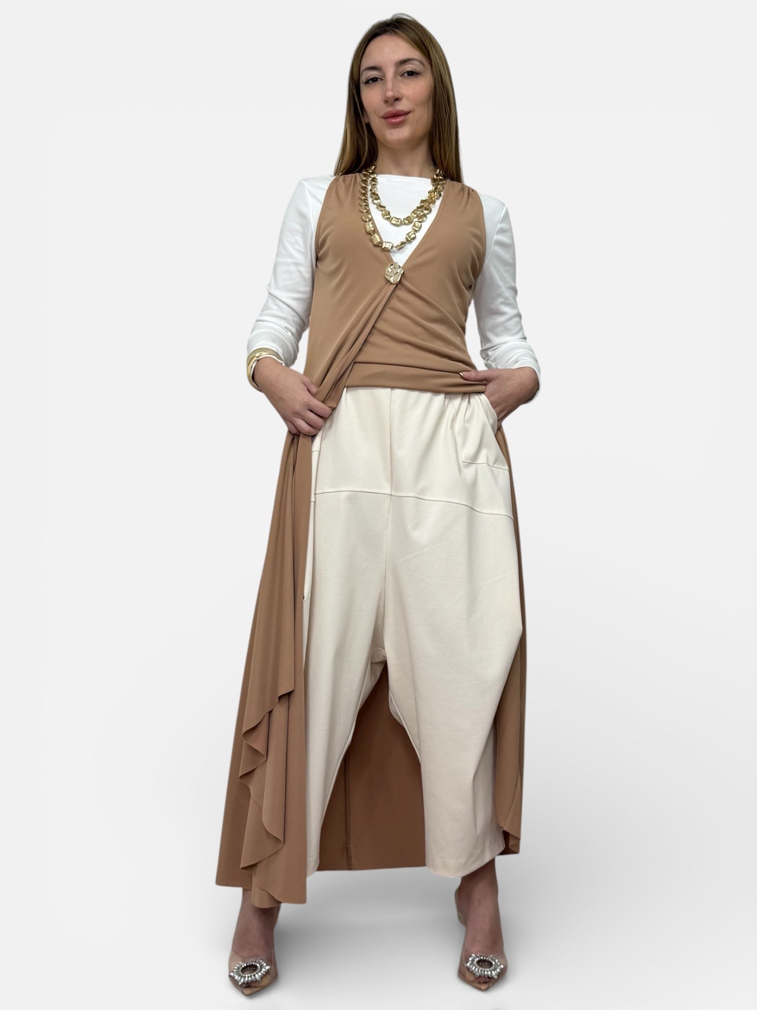 Abito/Maxi Gilet Diamond