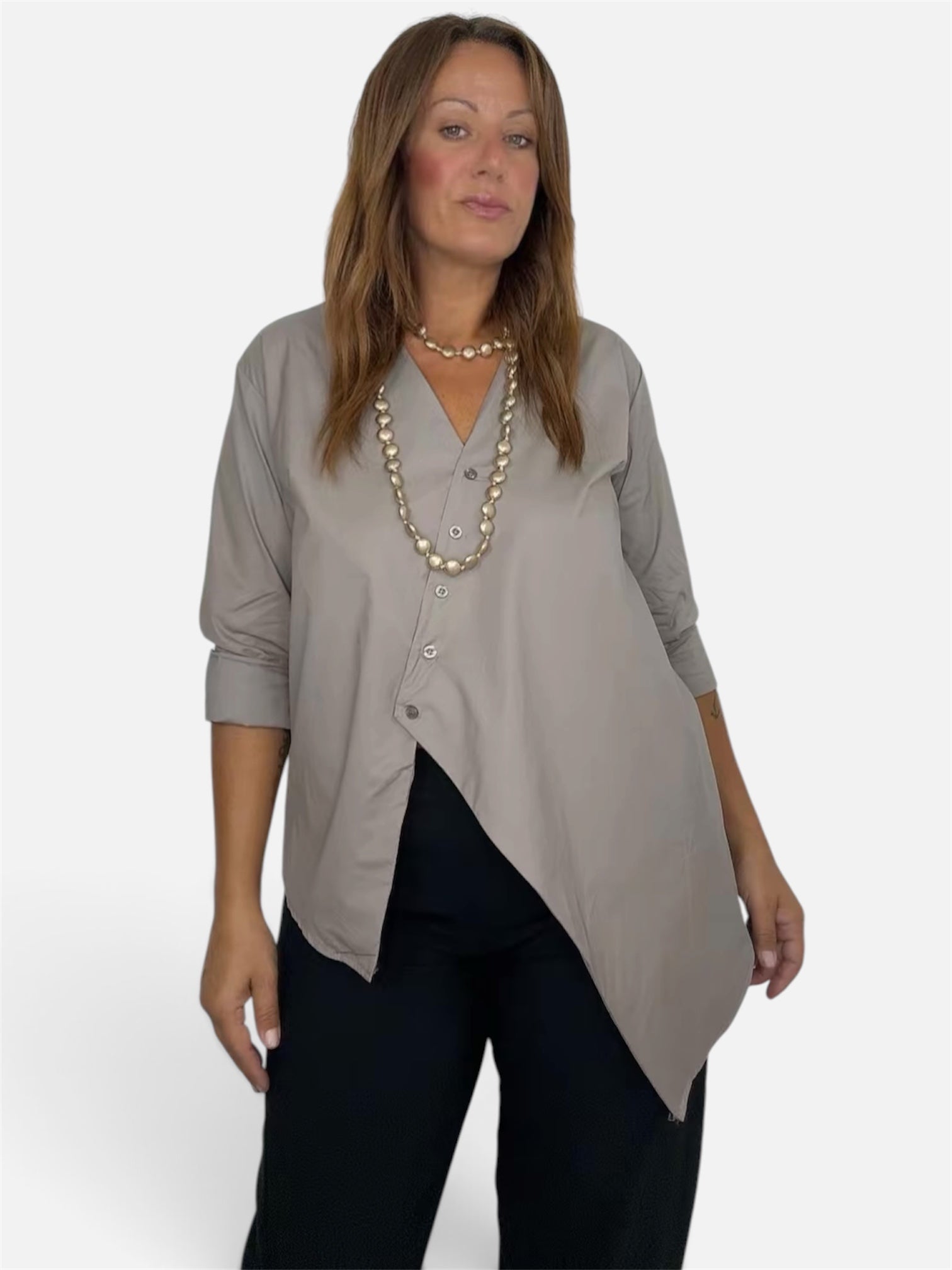 Camicia Tokyo Tortora
