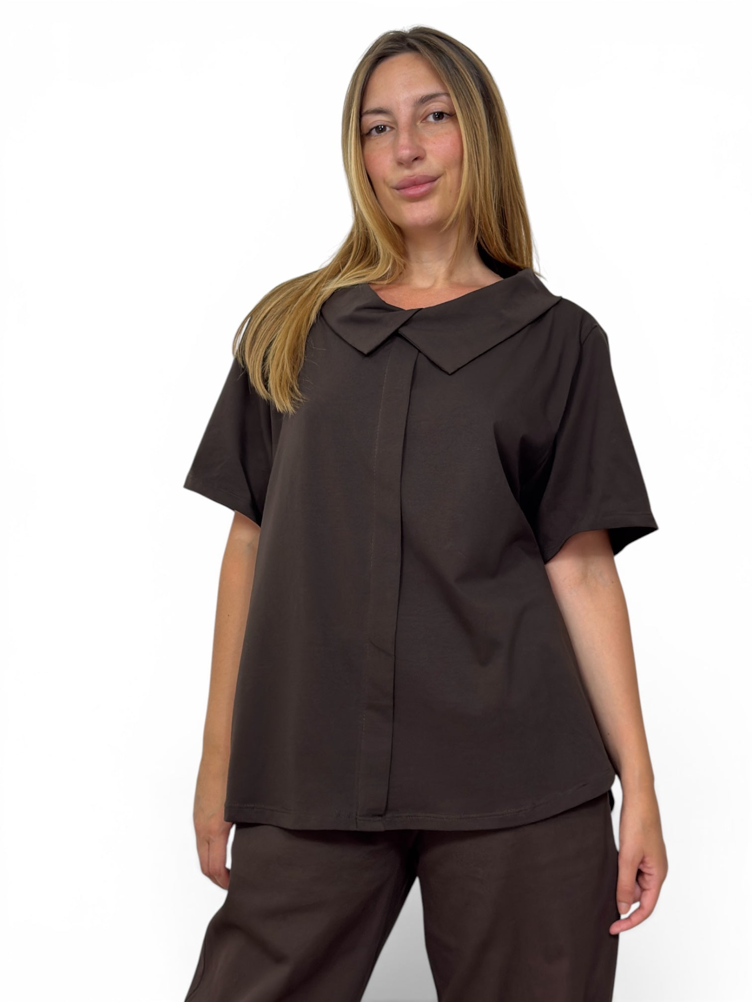 Blusa Federica Brown 158C