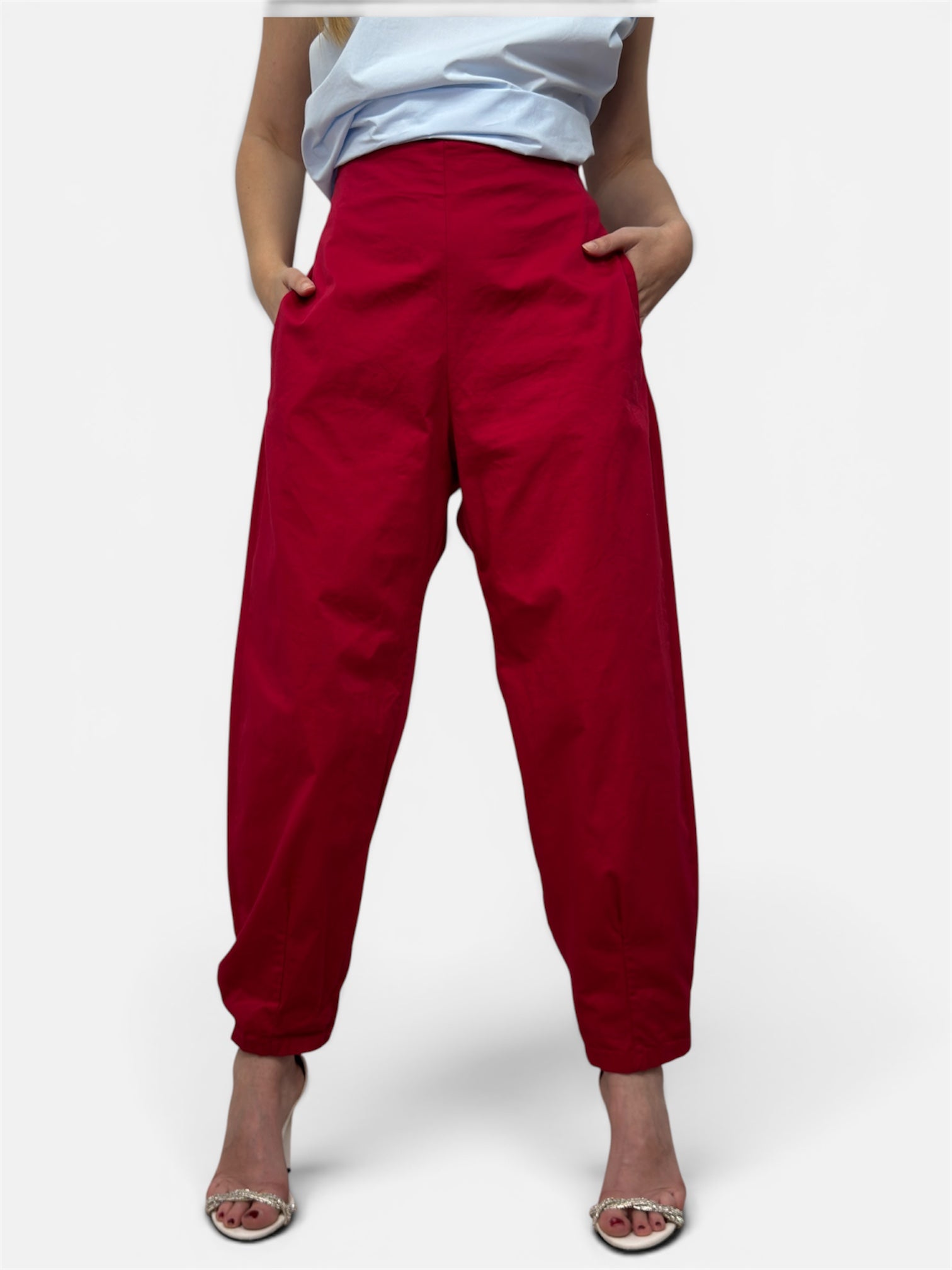 Pantalone Ovetto in Cotone Wendy Trendy