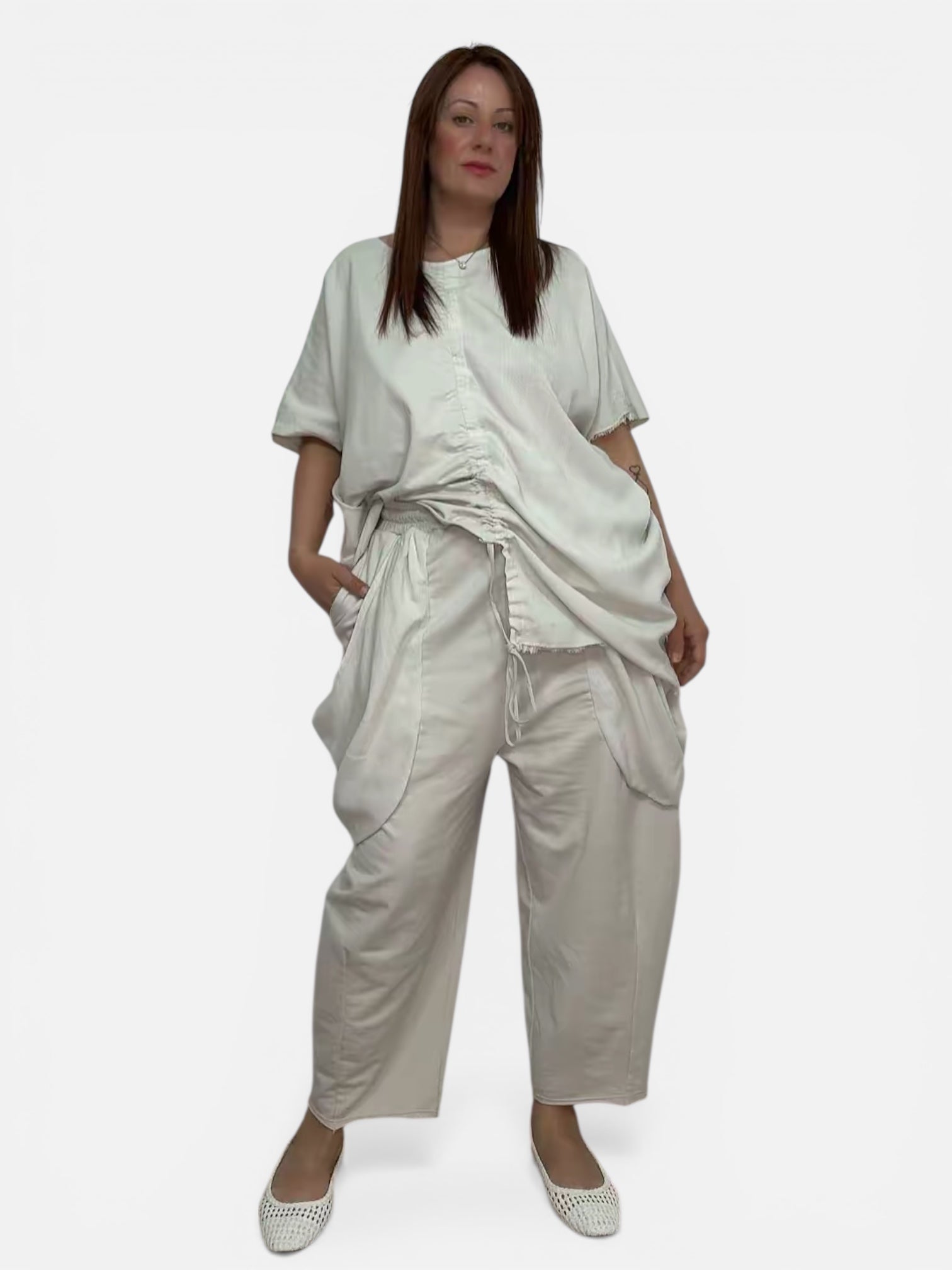Pantalone Edera Burro