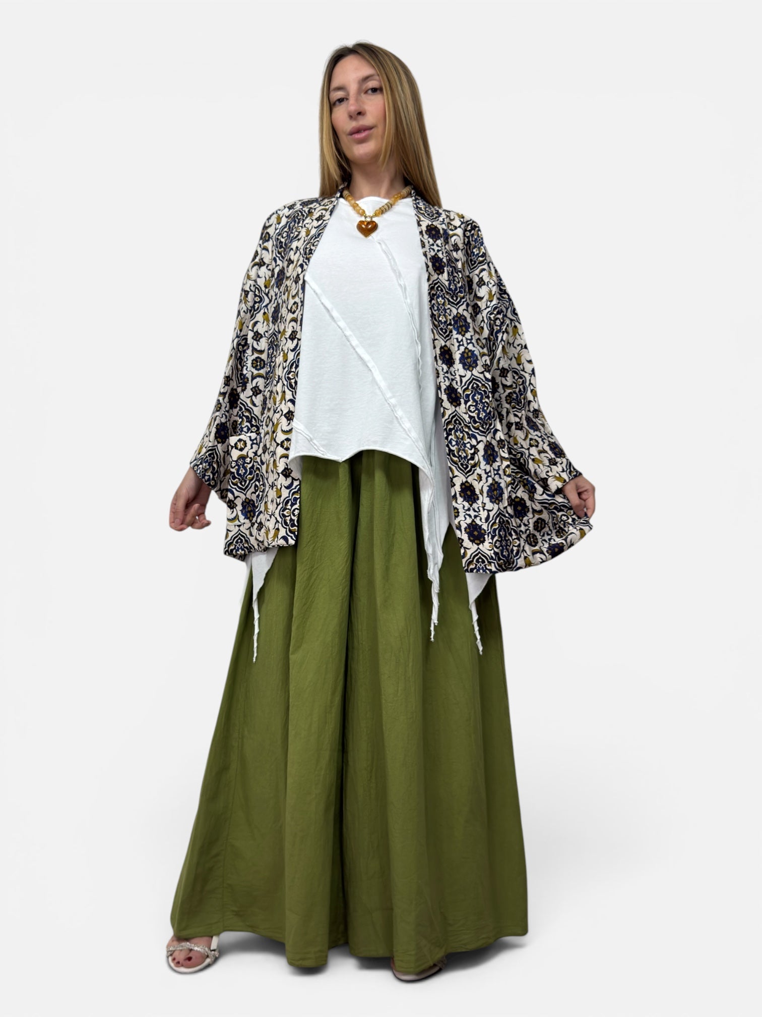 Giacca Kimono Lime