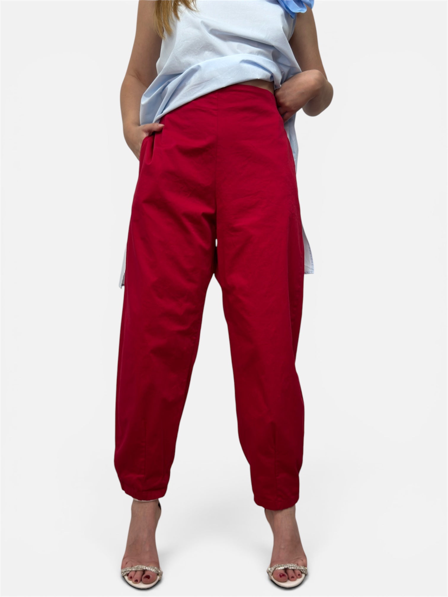 Pantalone Ovetto in Cotone Wendy Trendy