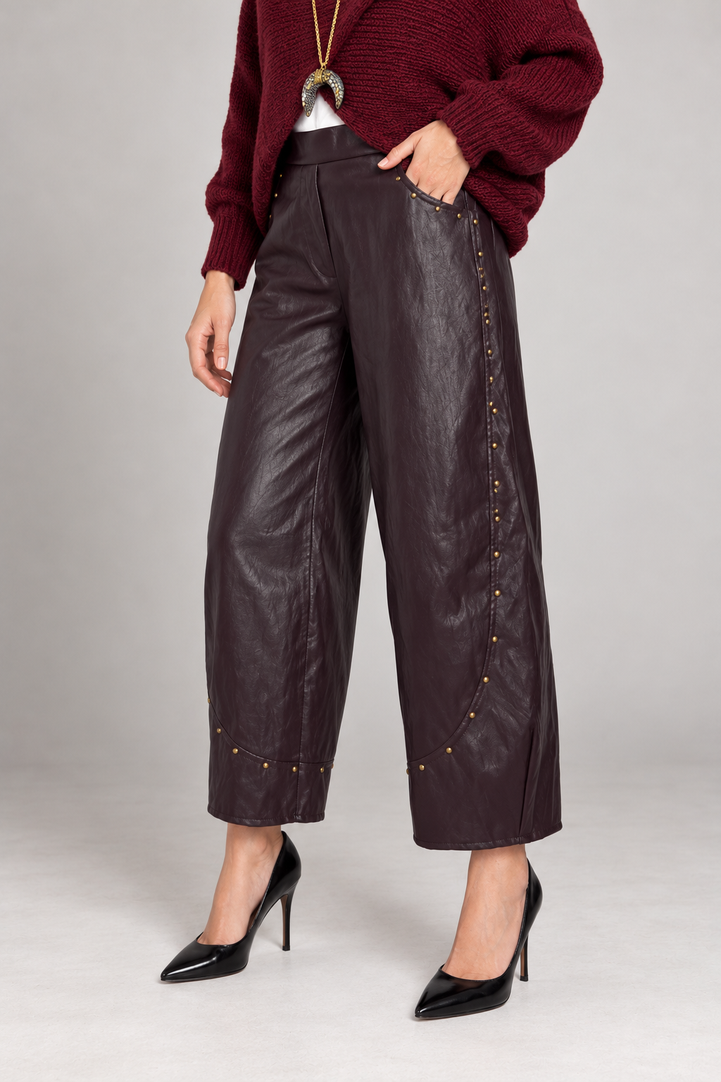 Pantalone Jessy Bordeaux