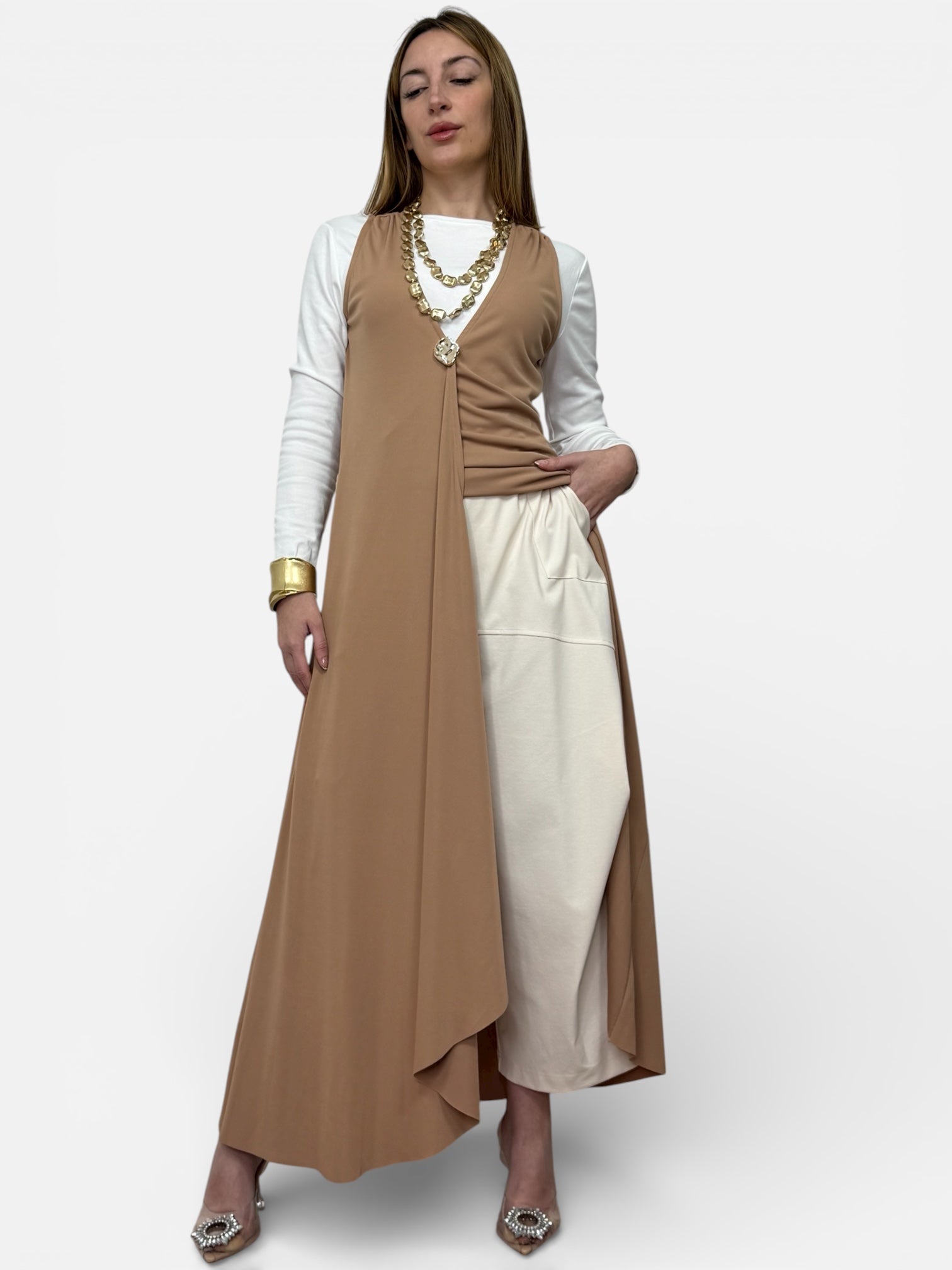 Abito/Maxi Gilet Diamond