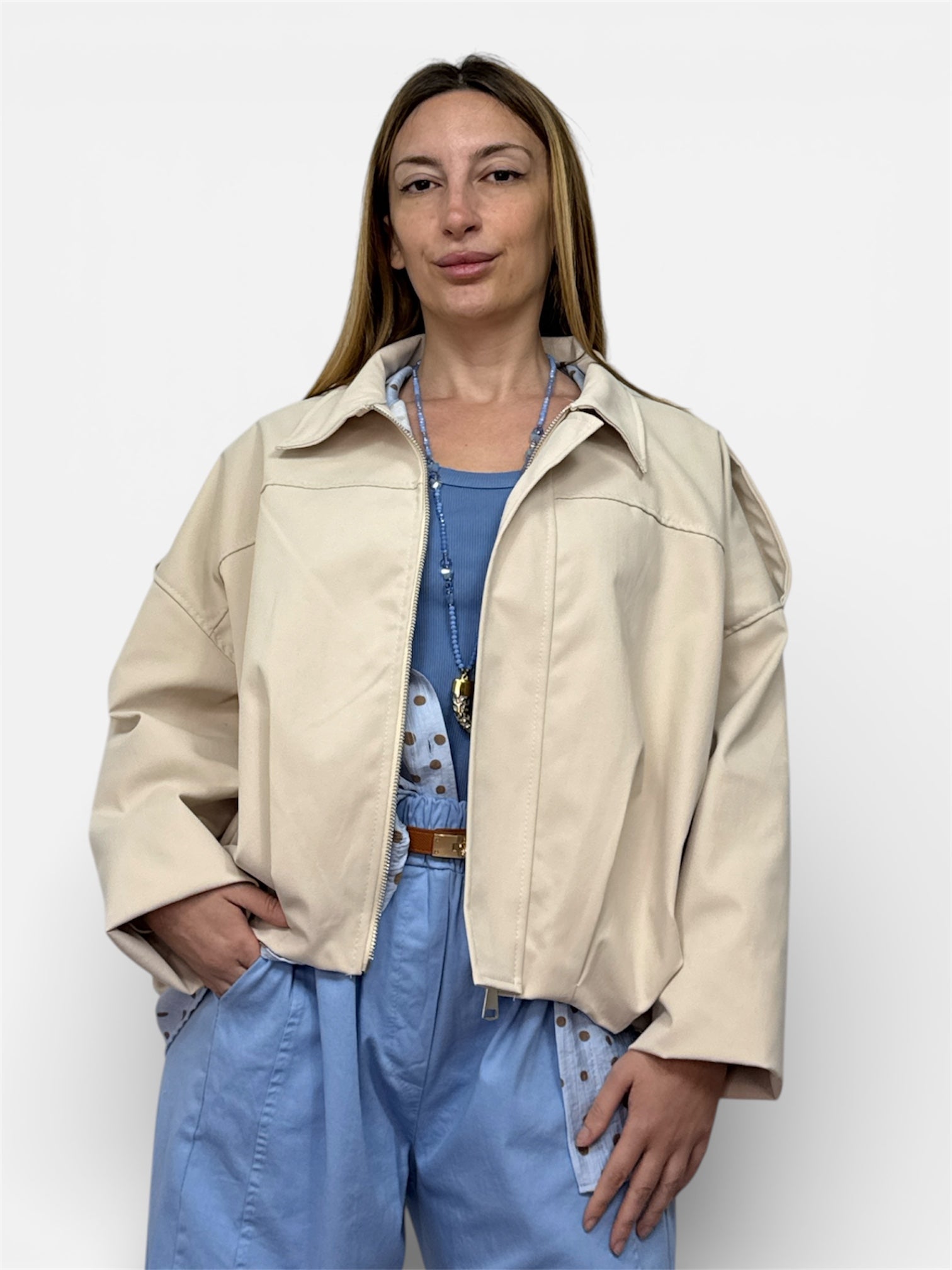 Capospalla Estivo Beige