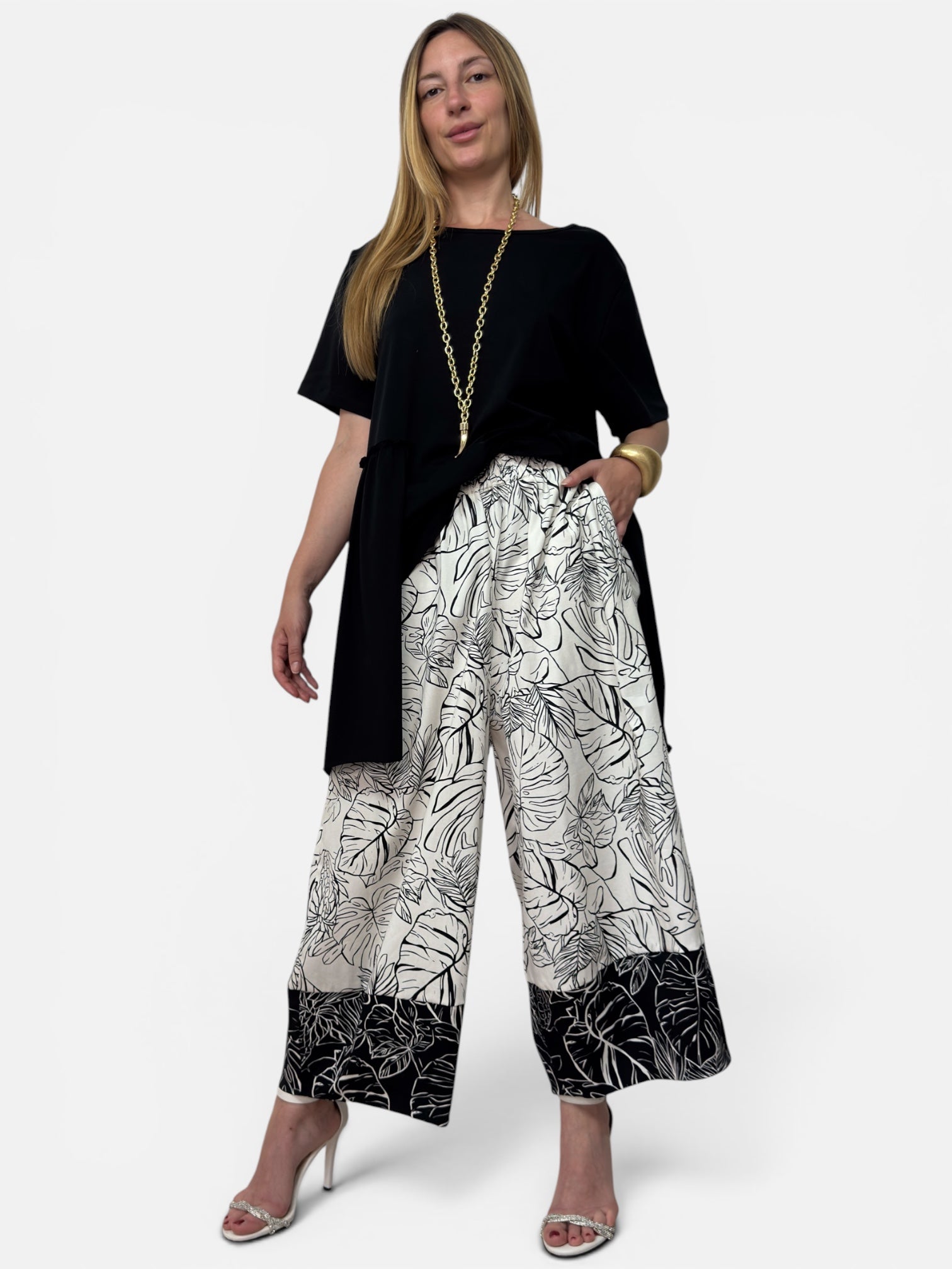 Pantalone Haity Black Alea Uni