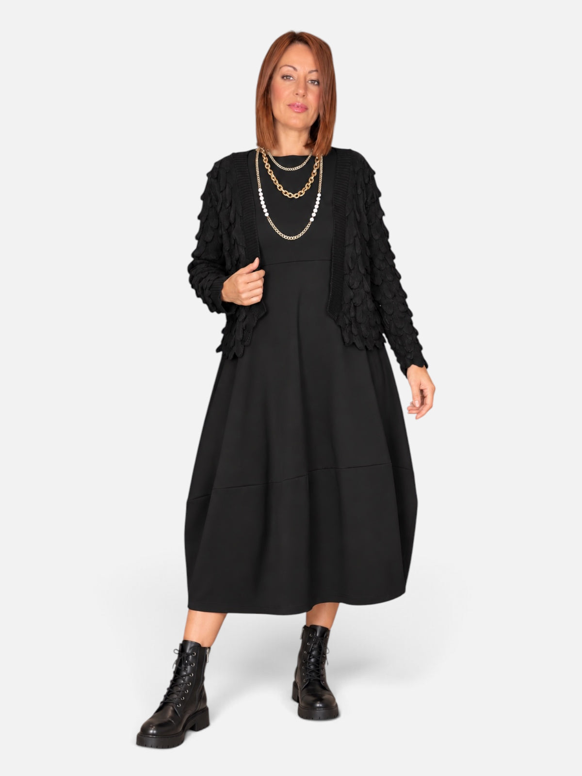 Cardigan Tokyo Black – 100% viscosa