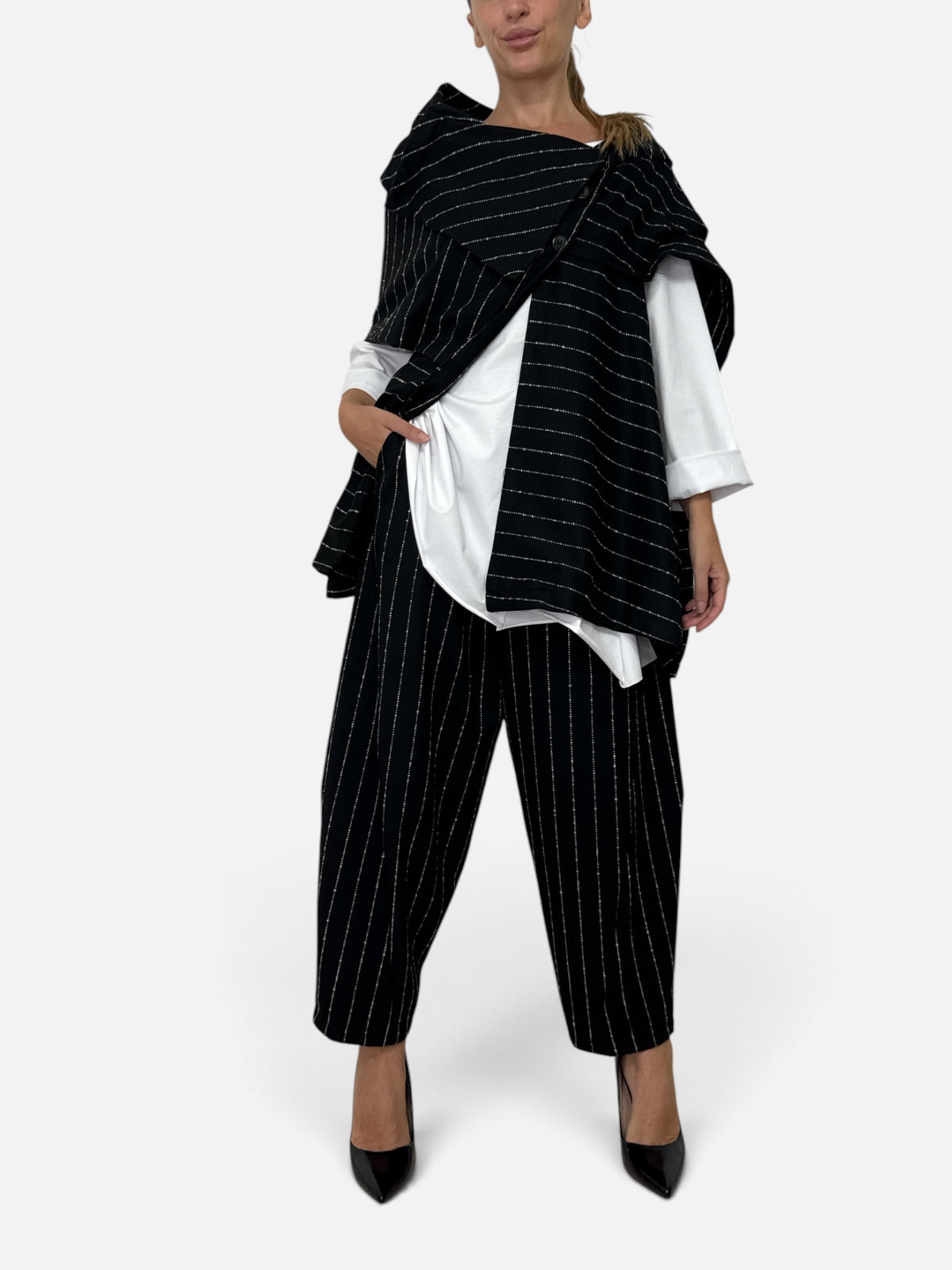 Pantalone Gessato Alèa Uni