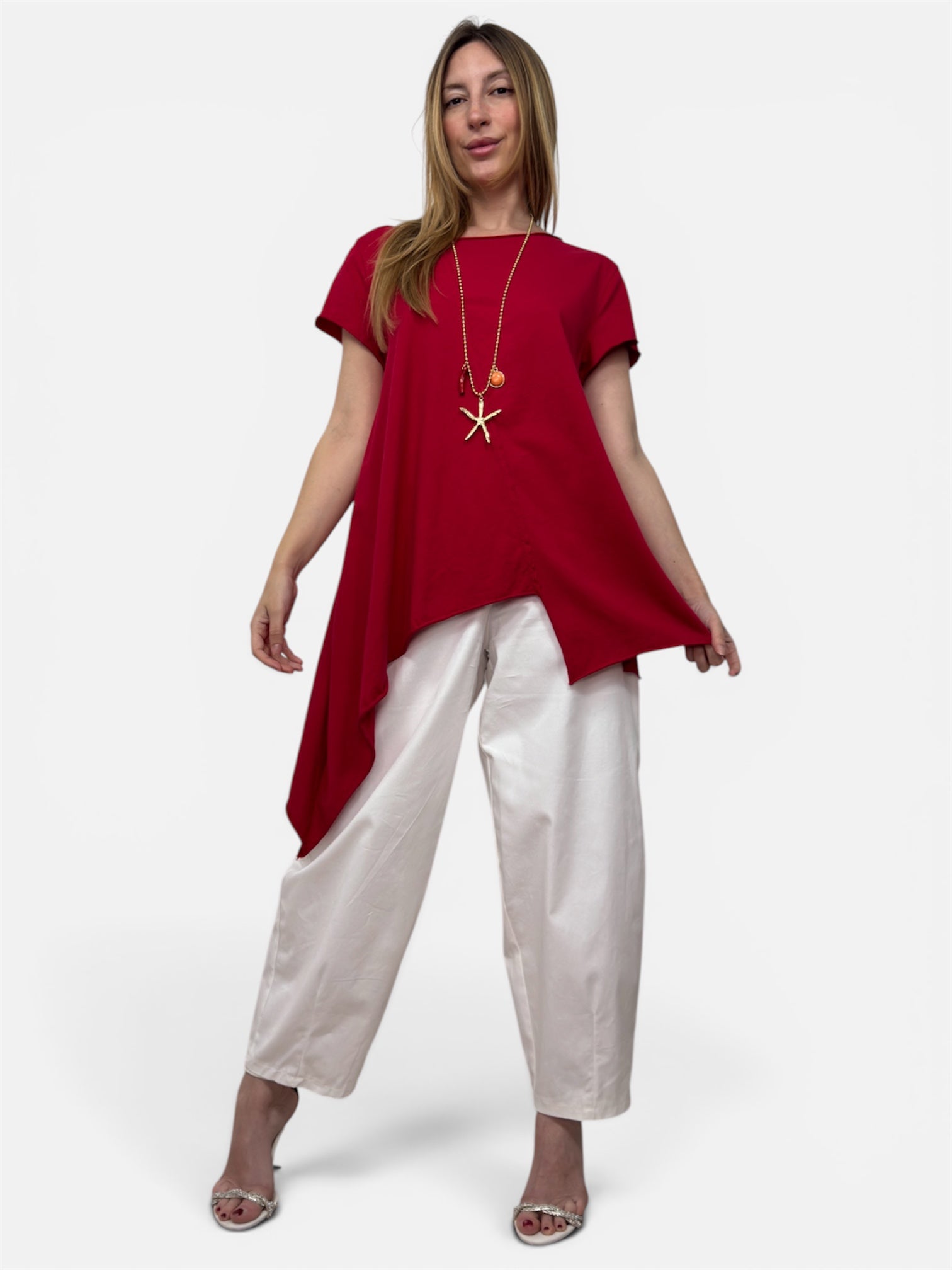 T-Shirt Magda Red Wendy Trendy