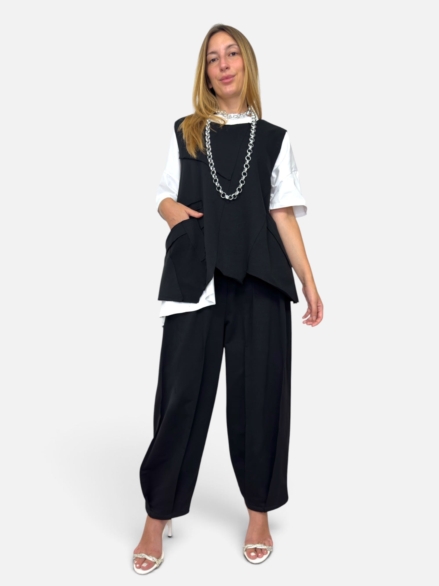 Pantalone Paris Black