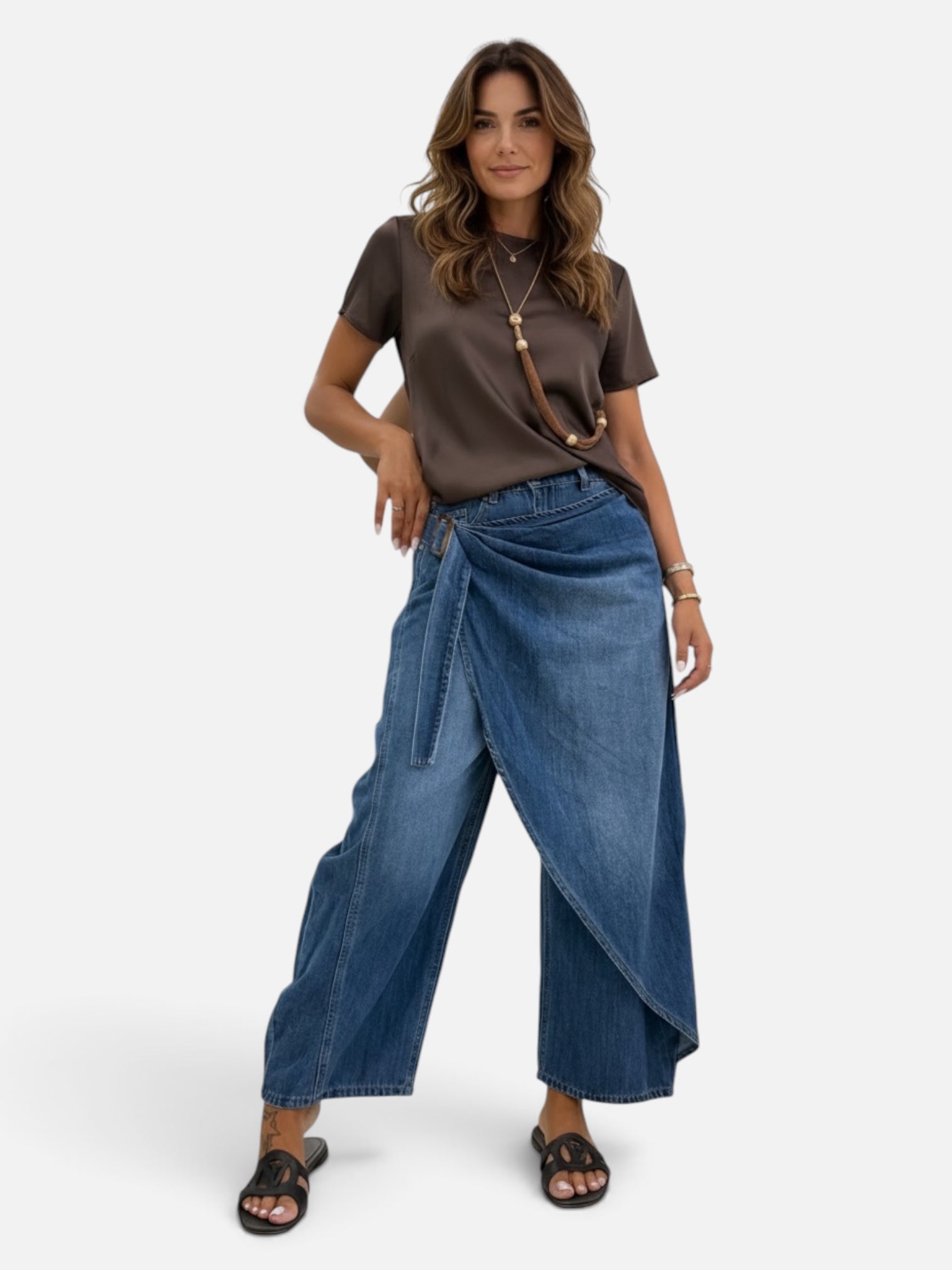Jeans Pareo con fiocco Sexy Woman
