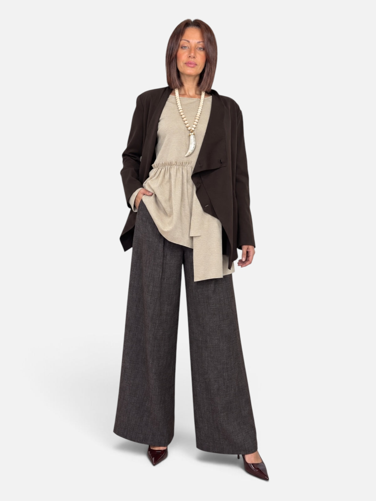 Pantalone New Thay Brown Alèa Uni