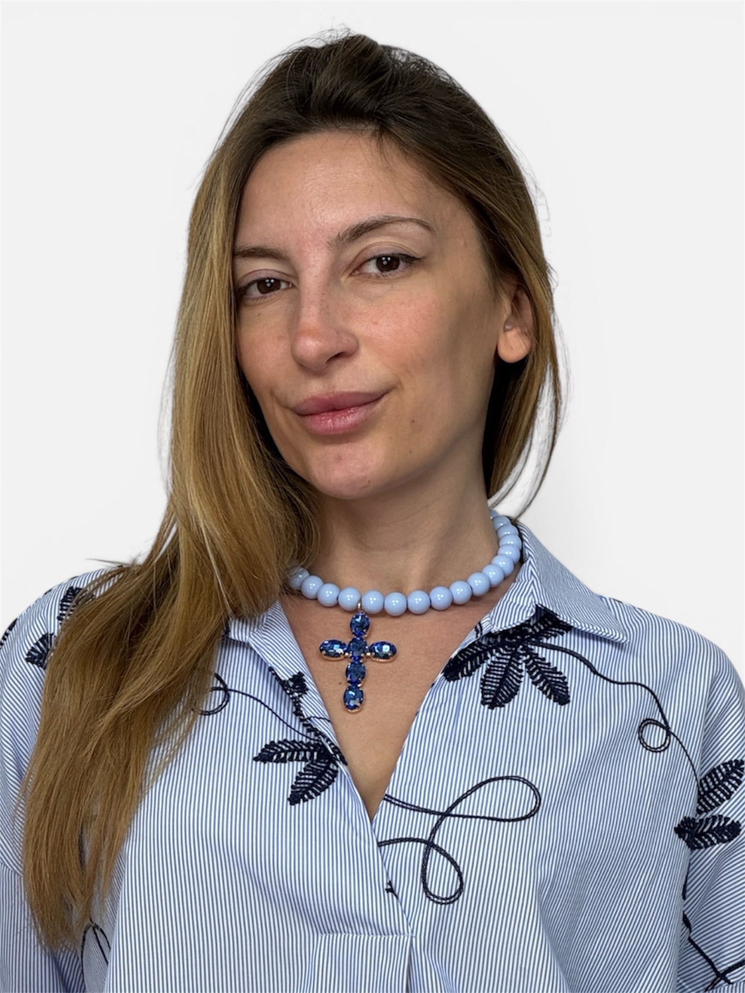 Collana Croce Azzurra