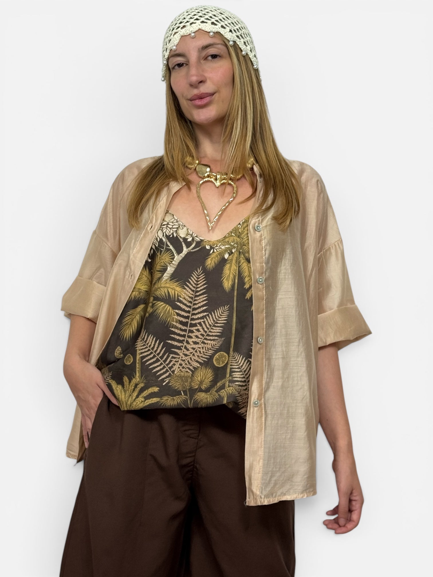 Camicia Carol Champagne