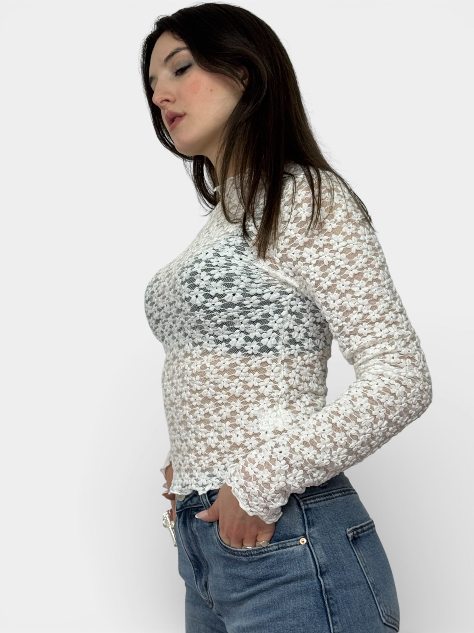 Maglia Ricamo in Vari Colori