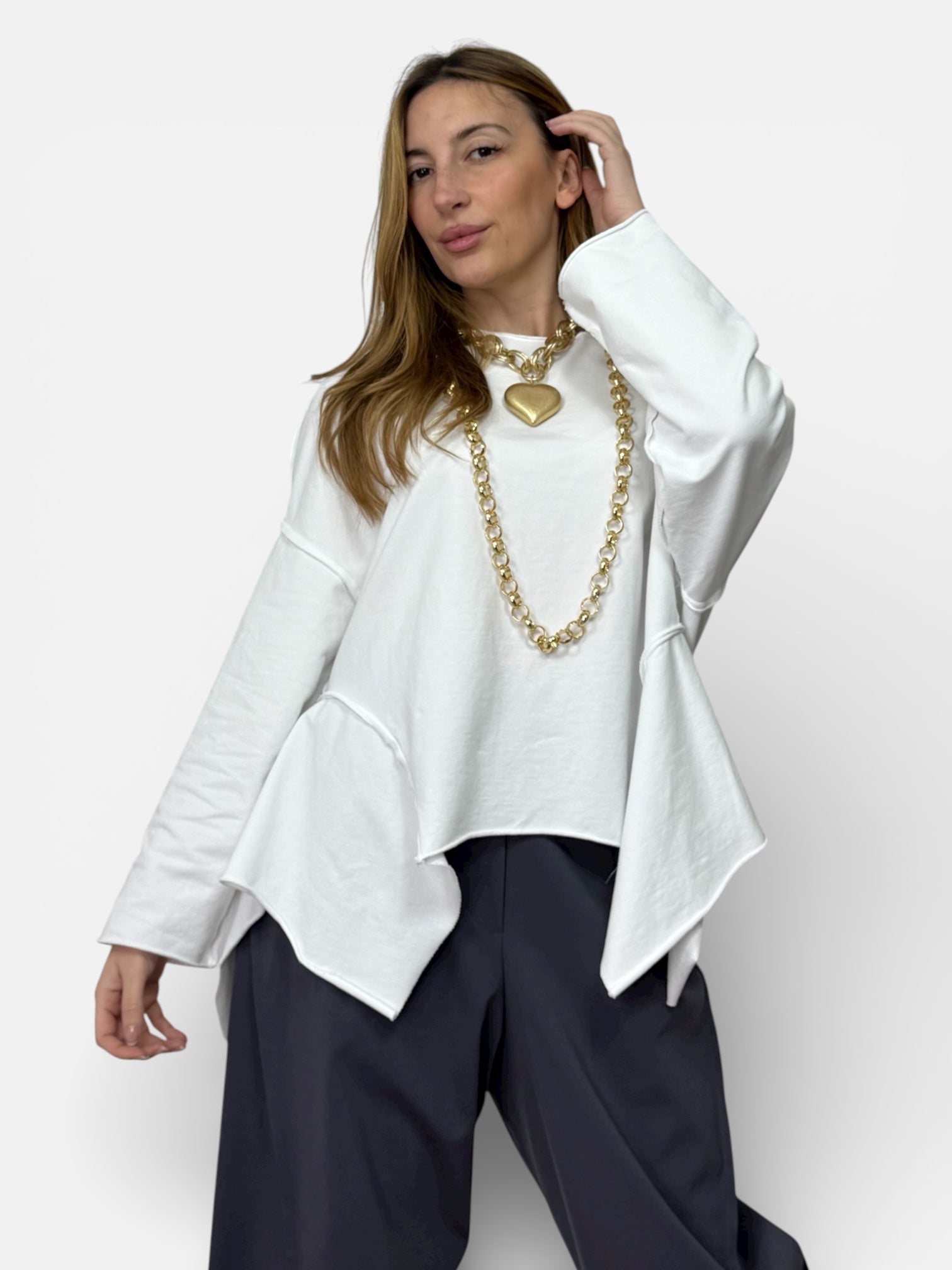 Felpa Dasy Bianca Wendy Trendy