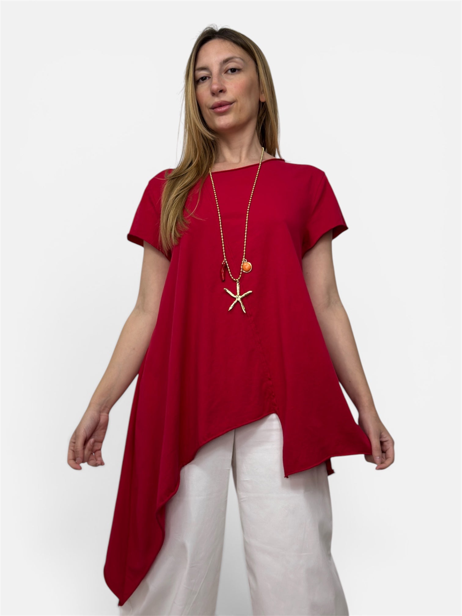 T-Shirt Magda Red Wendy Trendy
