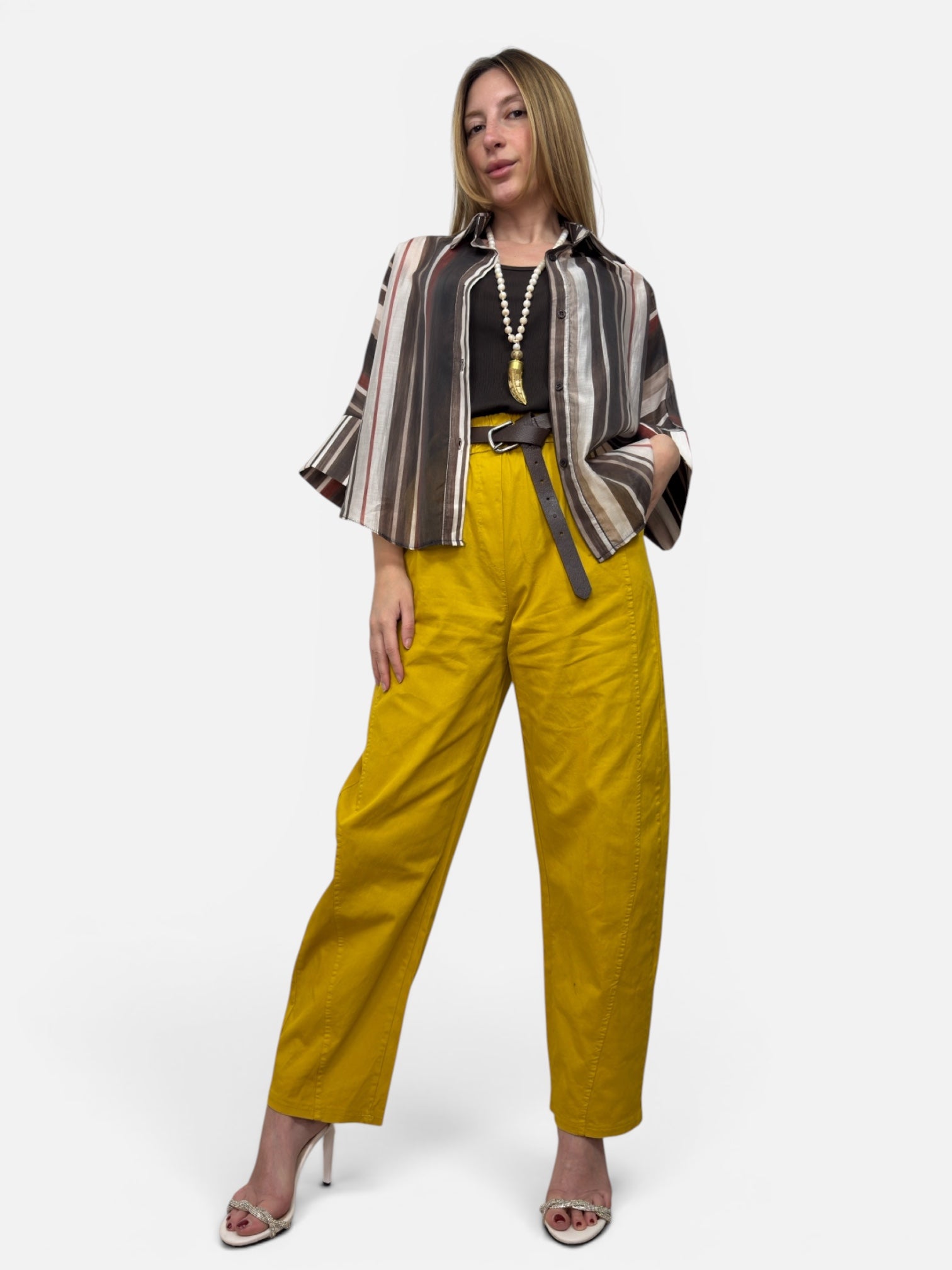 Pantalone Berry Senape