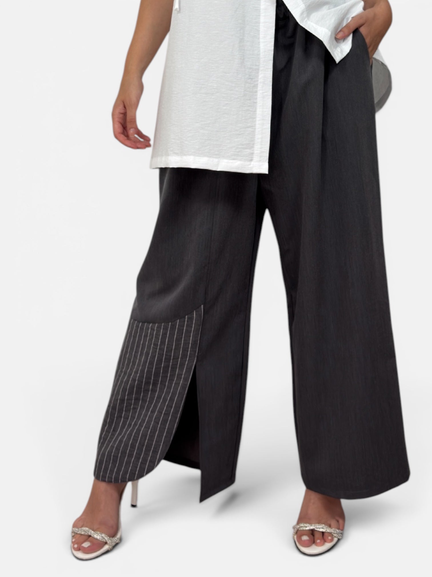 Pantalone Dettaglio Spacco Aléa Uni