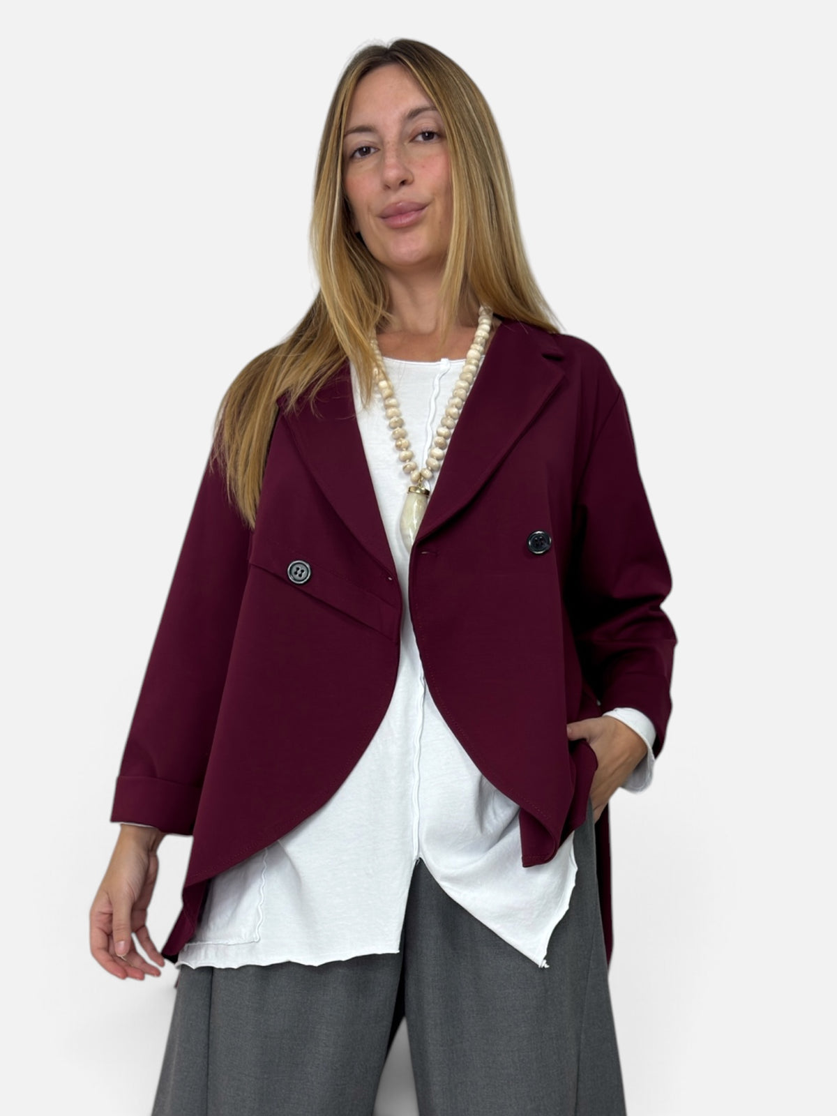 Blazer Yamilet Bordeaux 158C