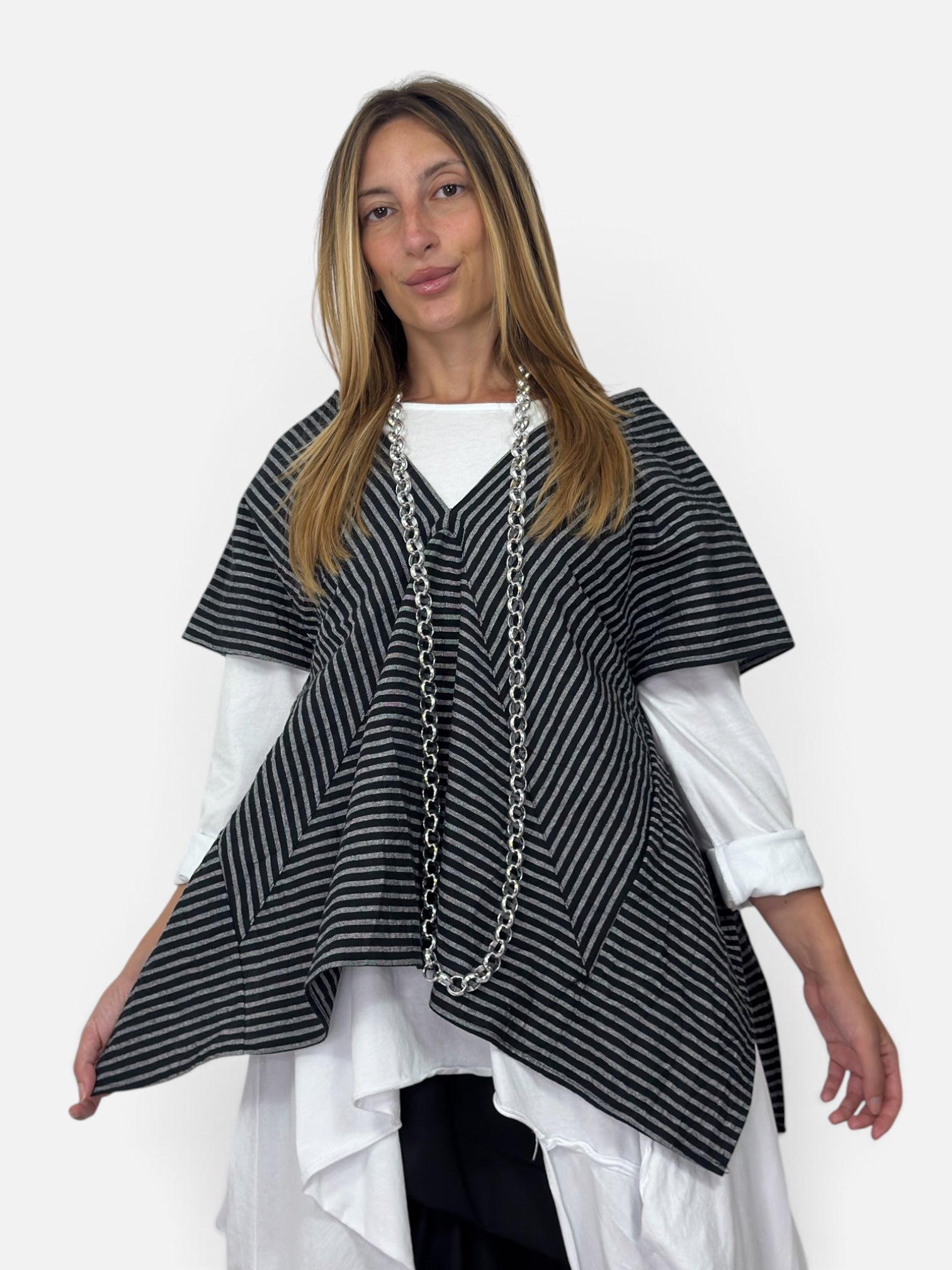 Gilet Righe Wendy Trendy