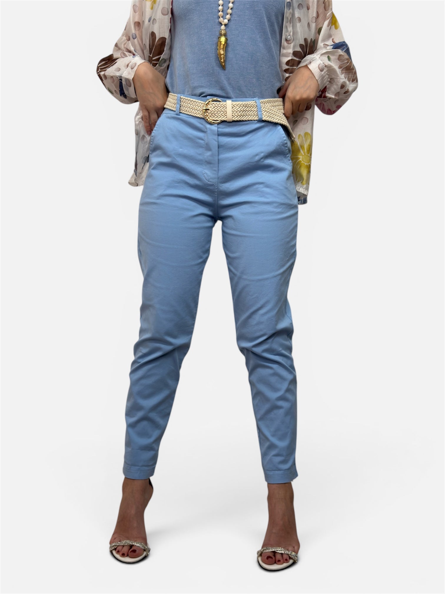 Pantalone Jinny Azzurro